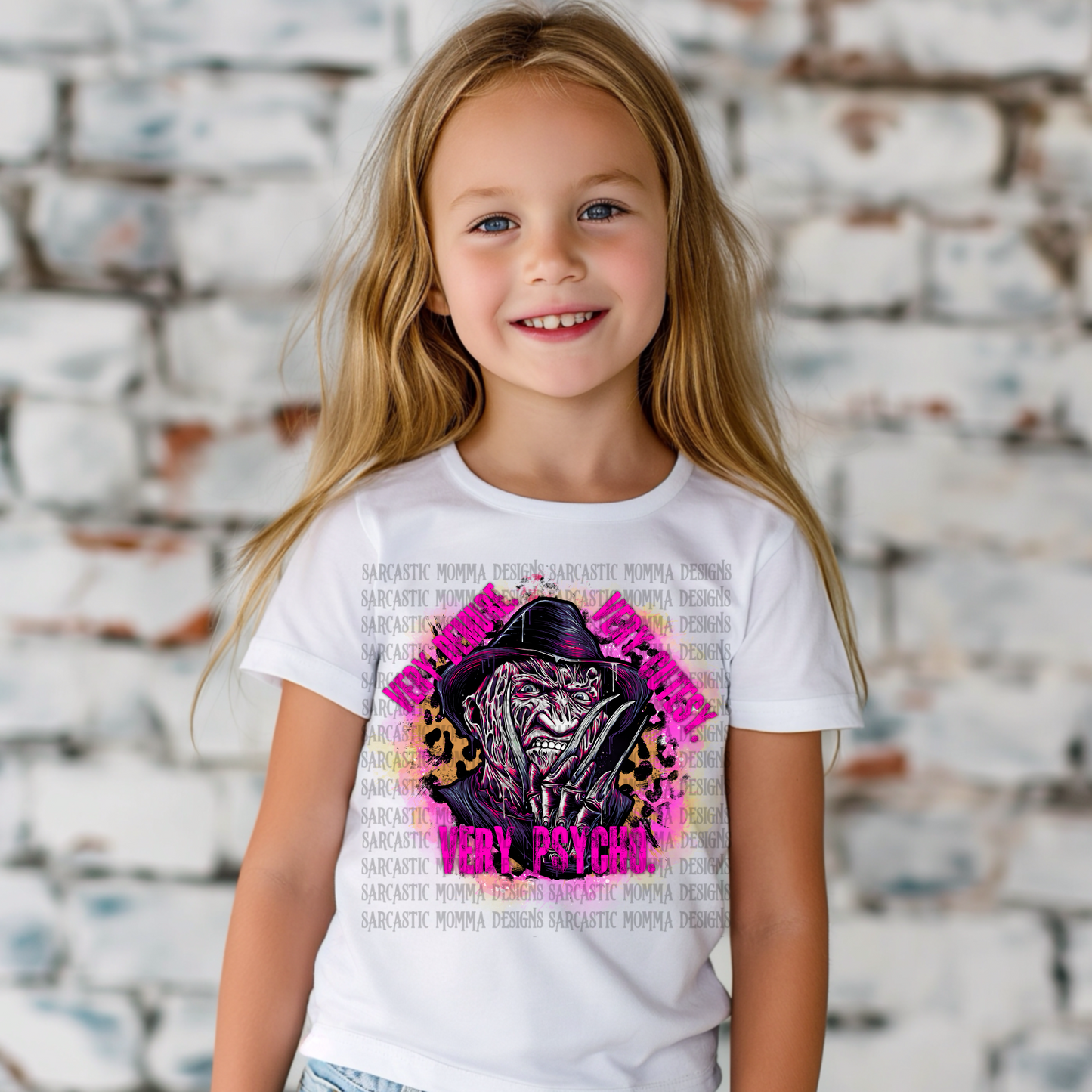 Very Demure Cutesy Psycho Freddy PNG File