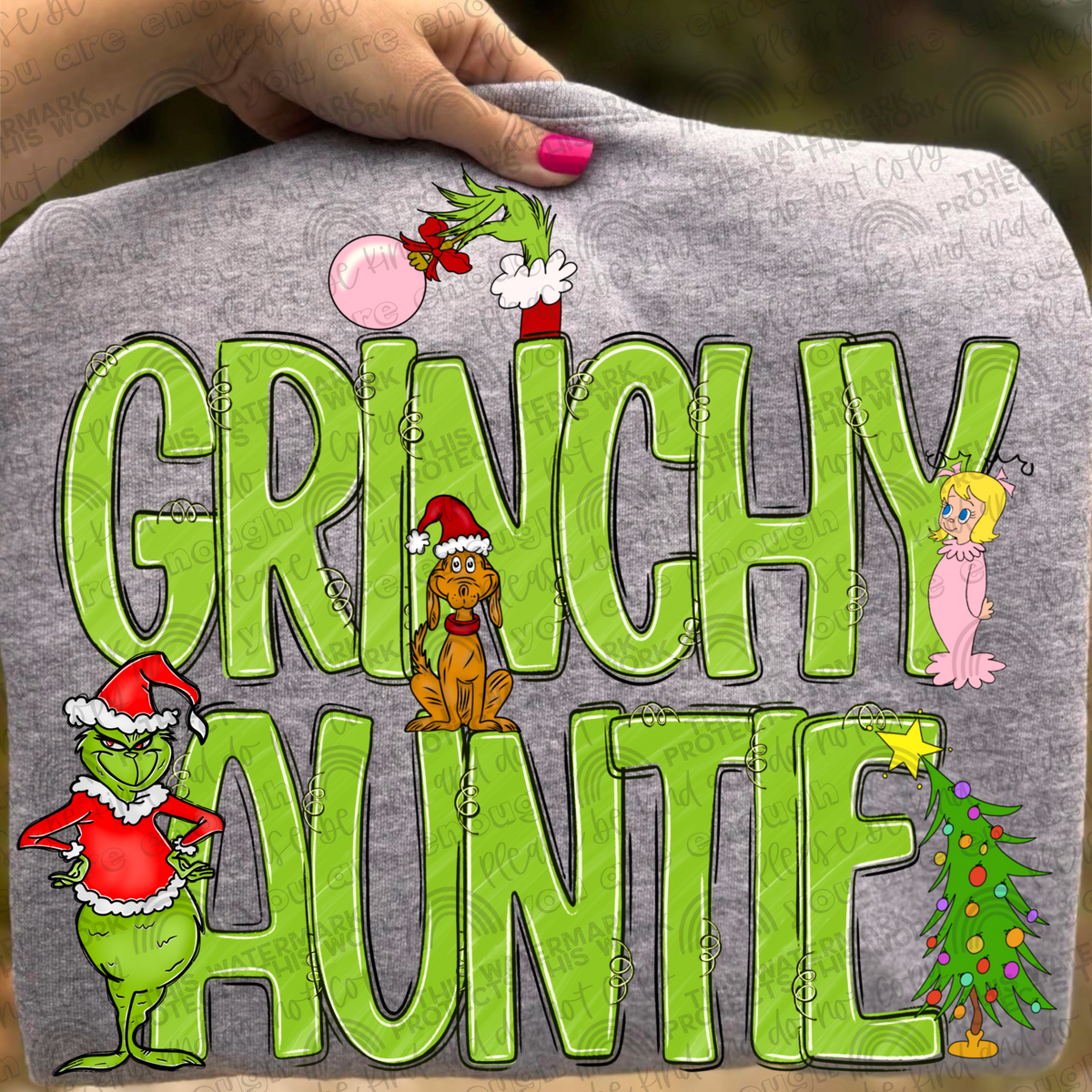 Gr*nchy Auntie PNG File
