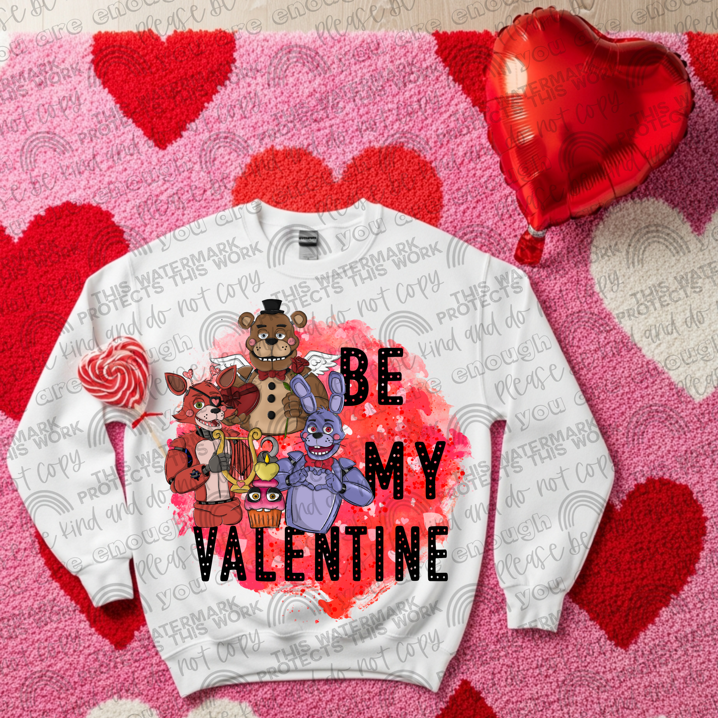FNAF Be My Valentine- 2 PNG Files