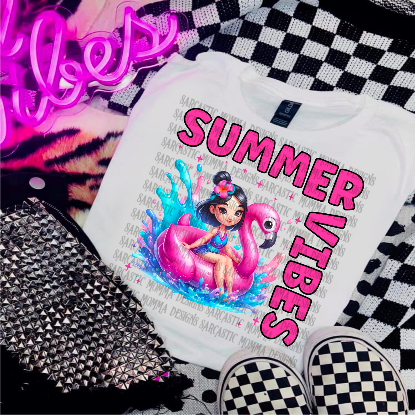 Summer Vibes Characters Pink Bundle