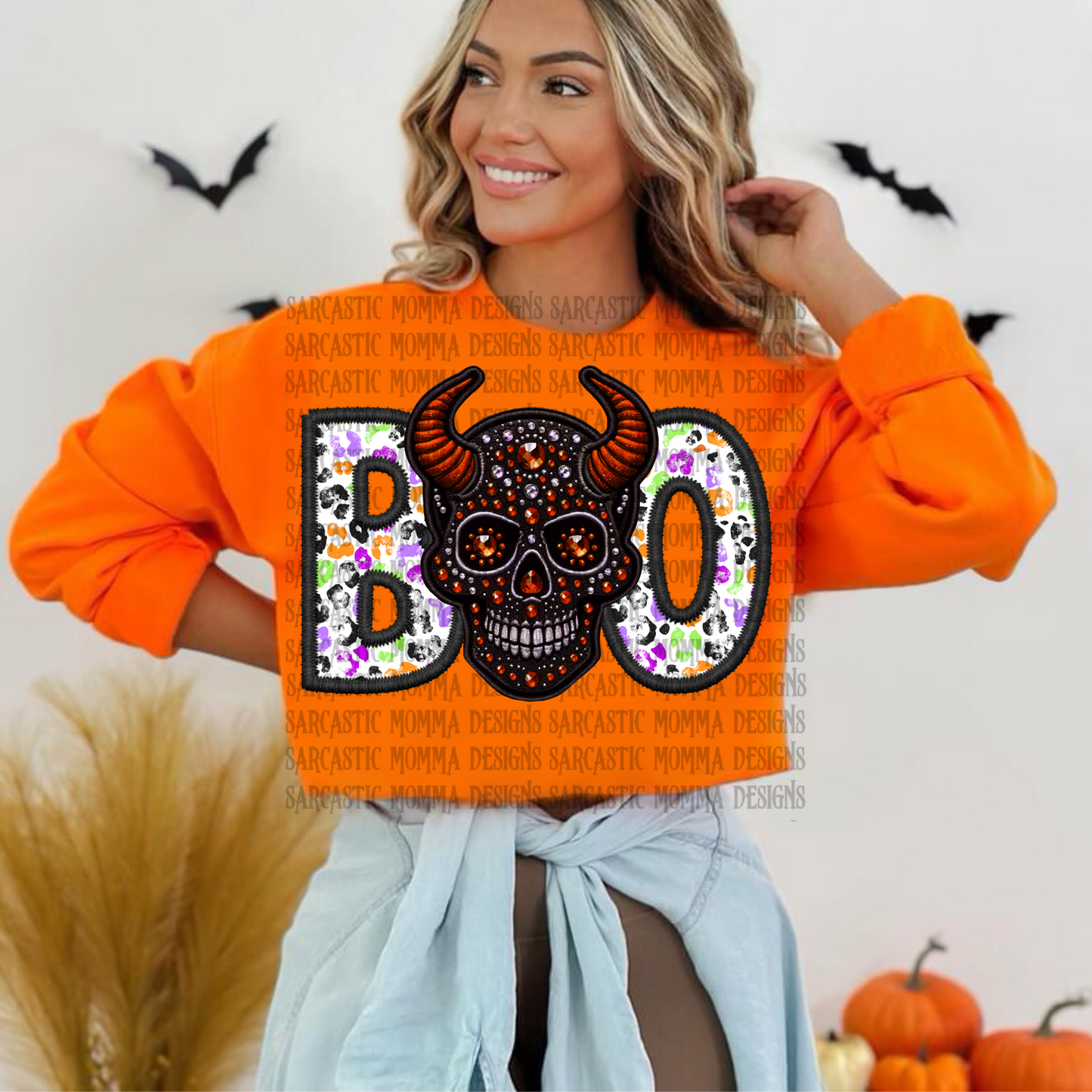 BOO Devil PNG File