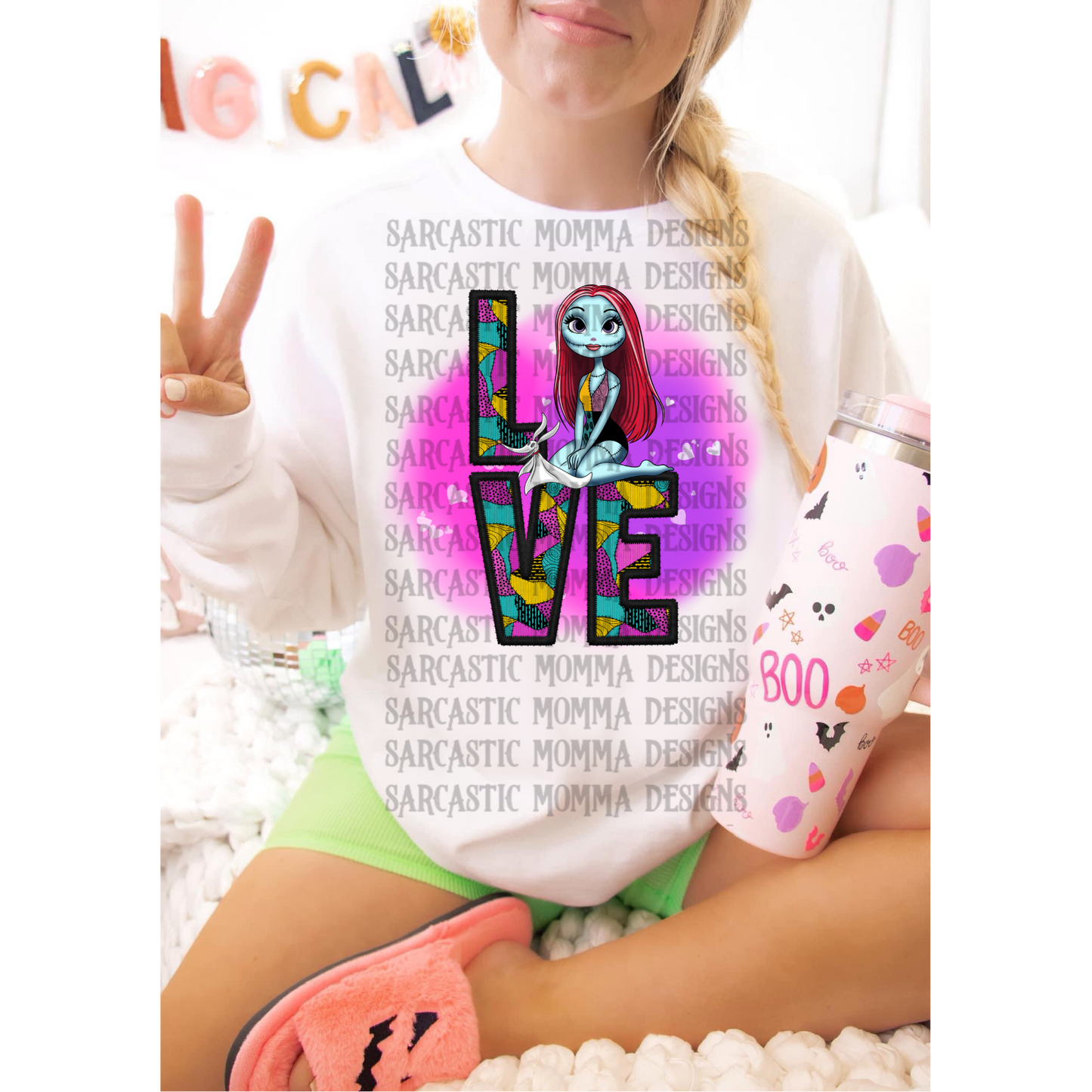 LOVE Sally NBC PNG File