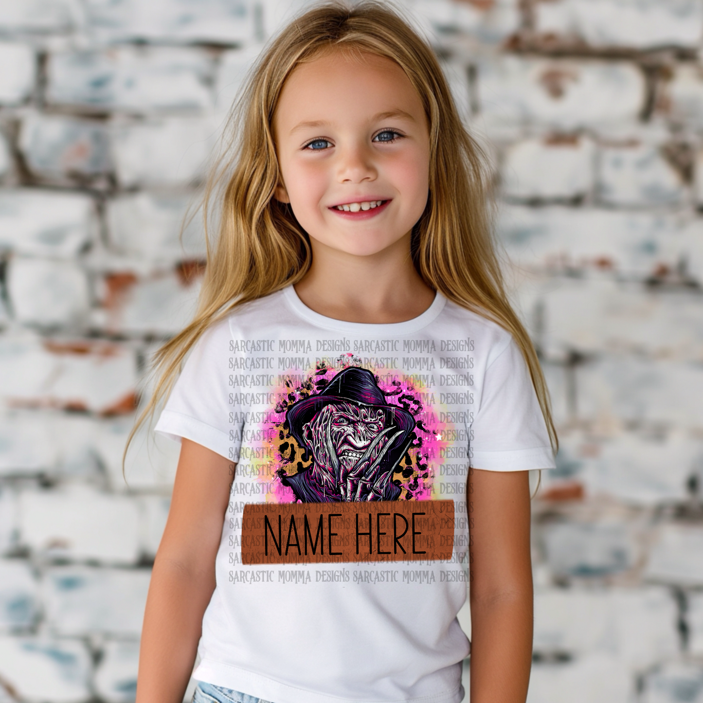 Freddy Customizable Halloween PNG File