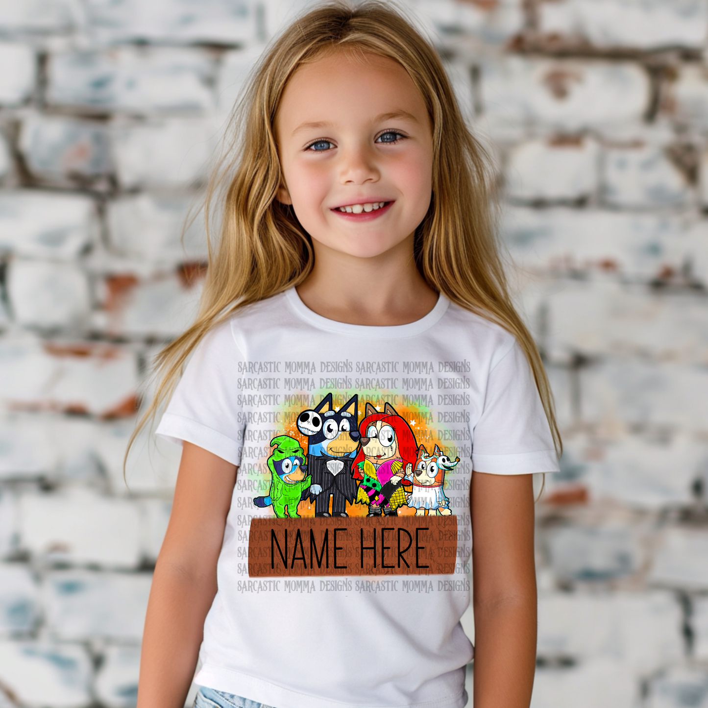 Bluey NBC Customizable Halloween PNG File