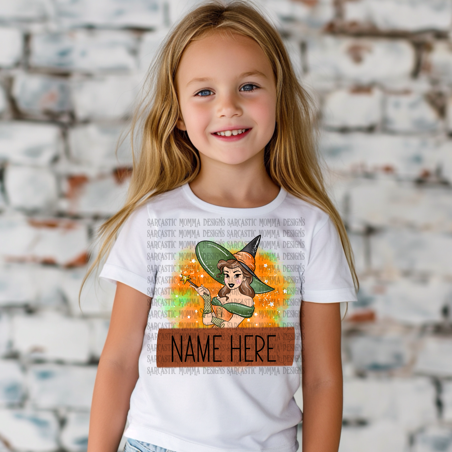 Belle Customizable Halloween PNG File