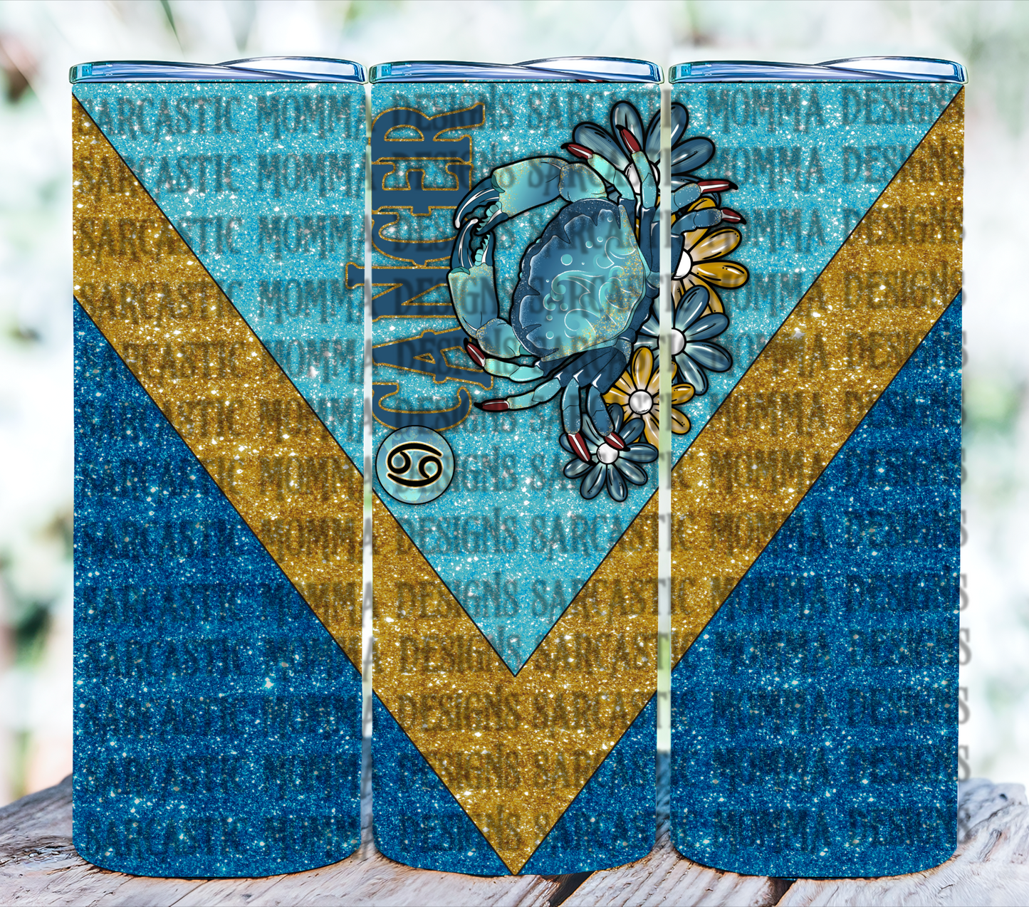 Zodiac Floral 20oz Skinny Straight Tumbler Bundle- 12 PNG Files