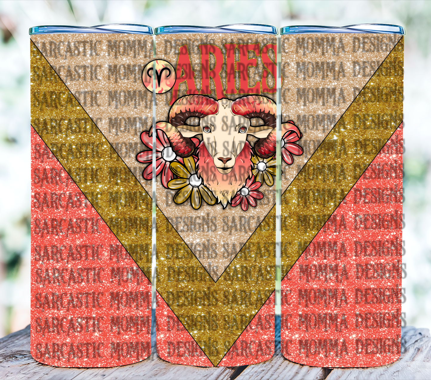 Zodiac Floral 20oz Skinny Straight Tumbler Bundle- 12 PNG Files