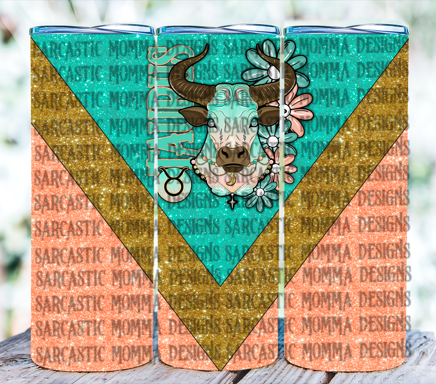 Zodiac Floral 20oz Skinny Straight Tumbler Bundle- 12 PNG Files