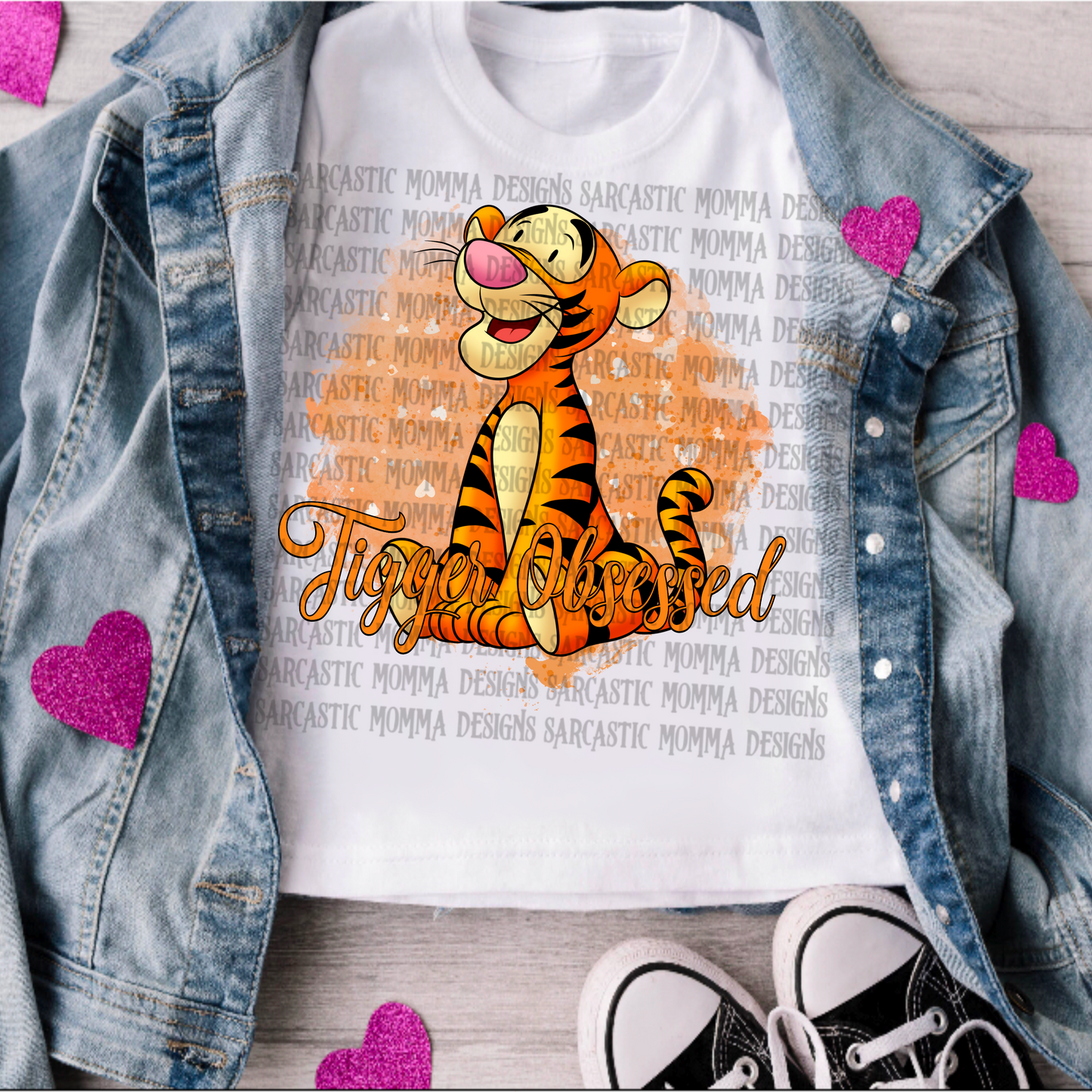 Tigger Obsessed PNG File