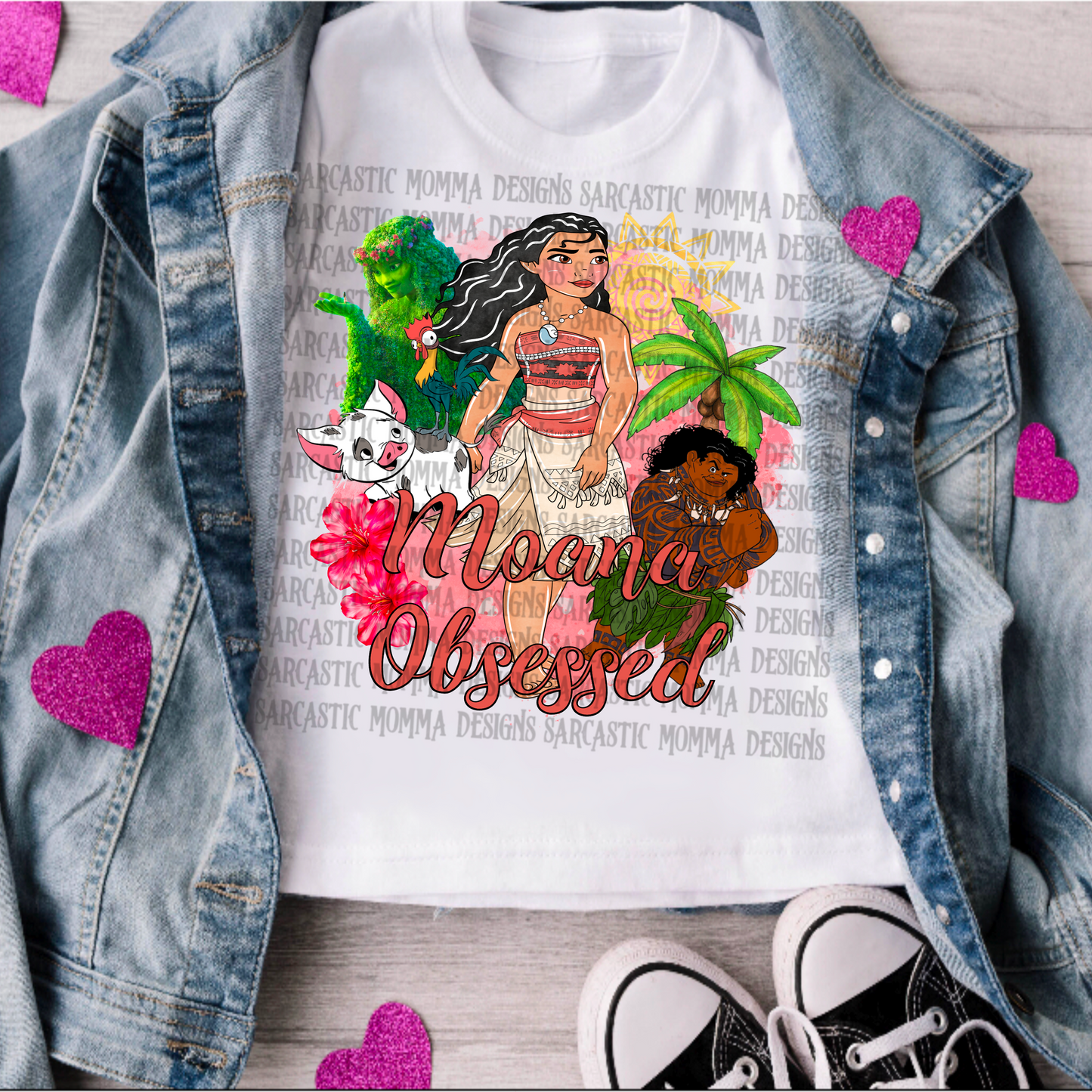 Moana Obsessed PNG File