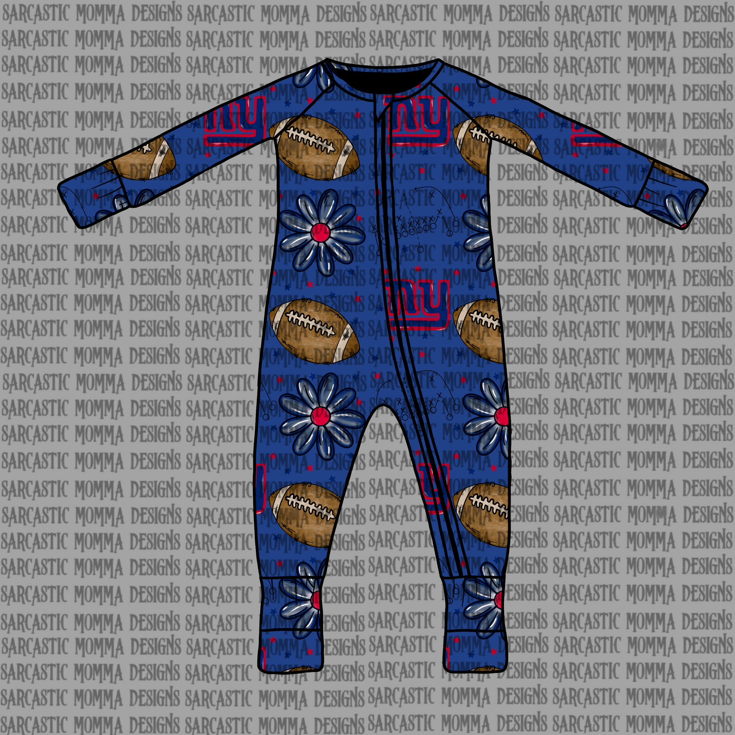 Giants Floral Seamless File