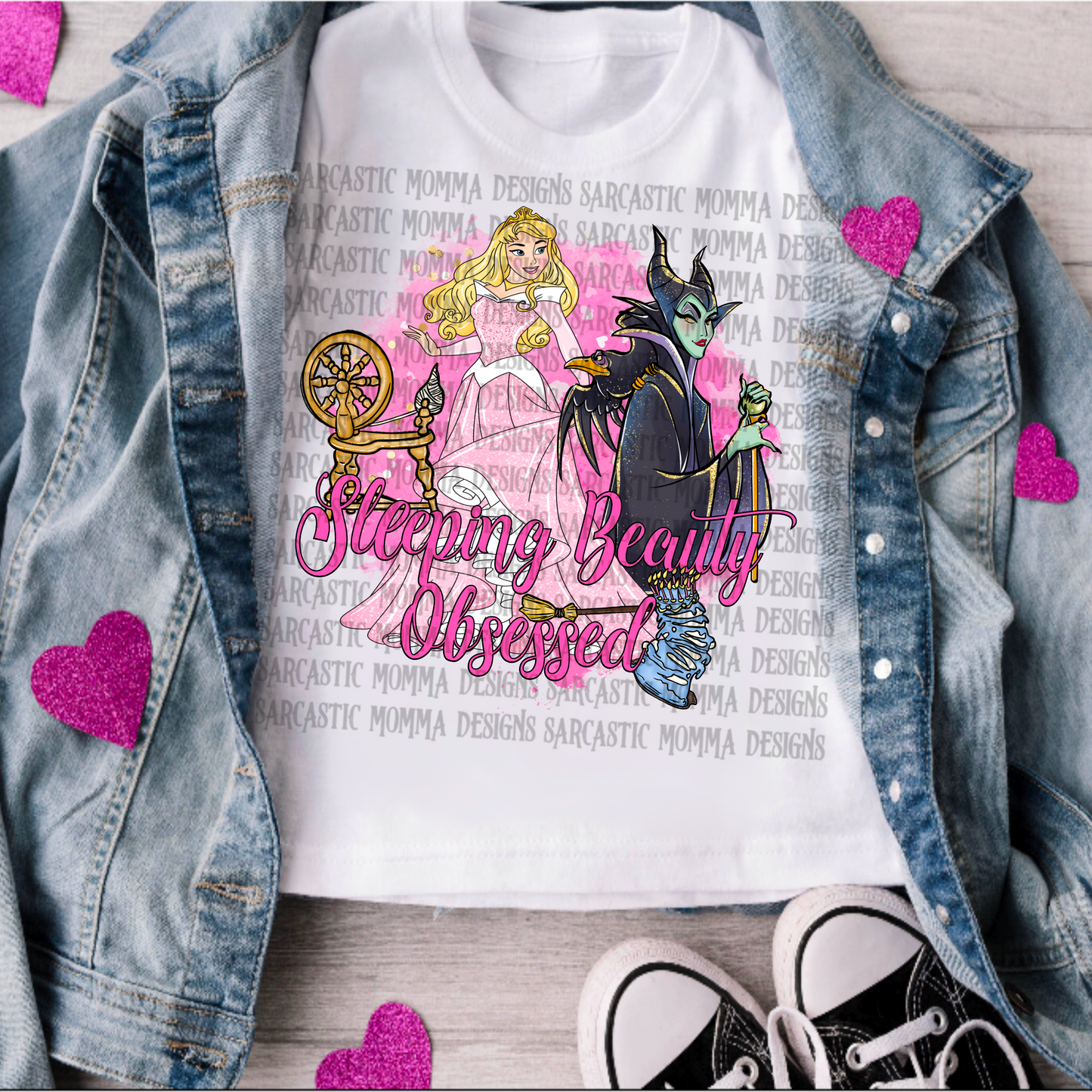 Sleeping Beauty Obsessed PNG File