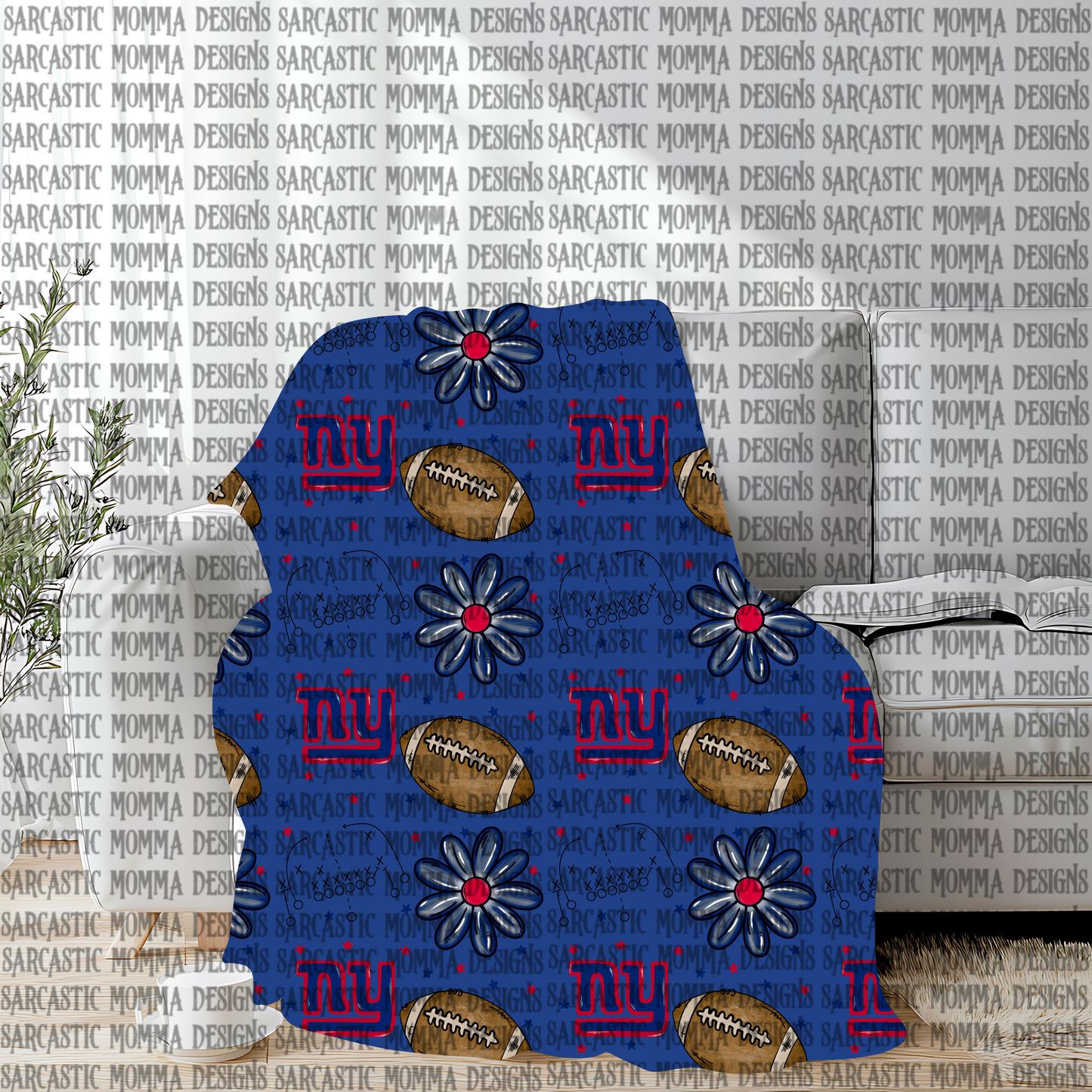 Giants Floral Seamless File