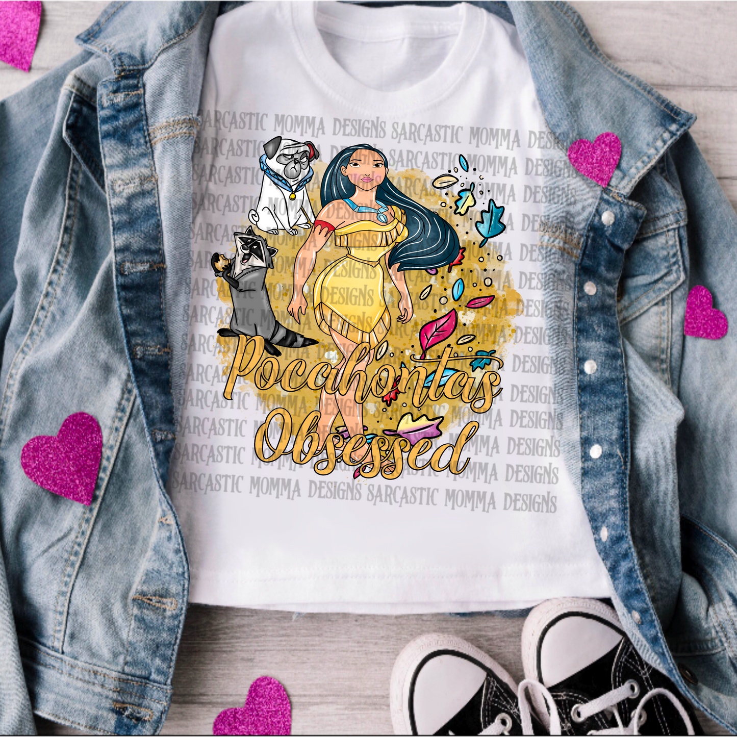 Pocahontas Obsessed PNG File