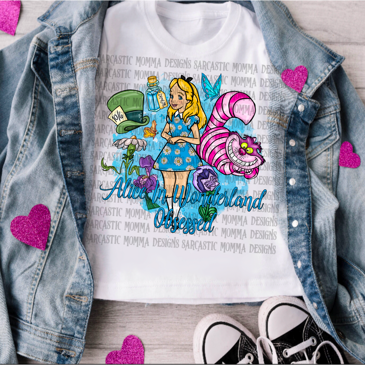 Alice in Wonderland Obsessed PNG File