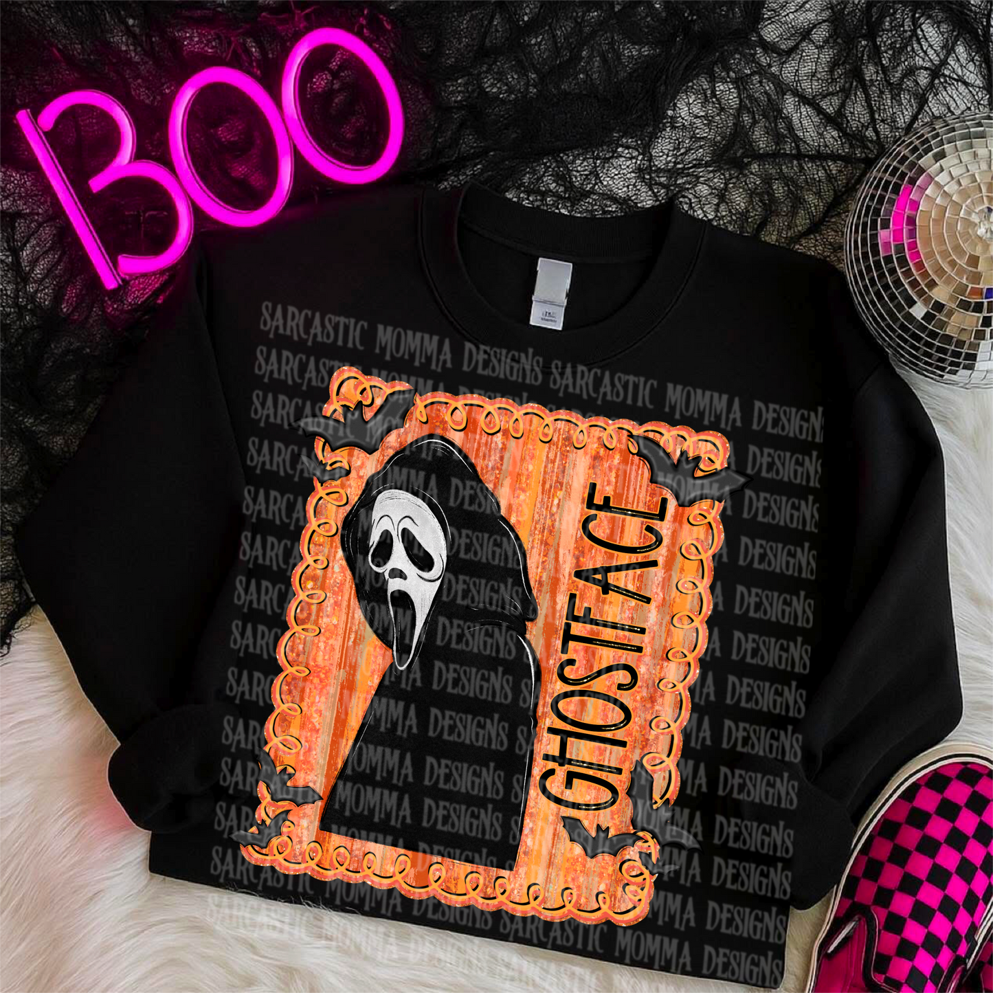 Ghostface Framed PNG File