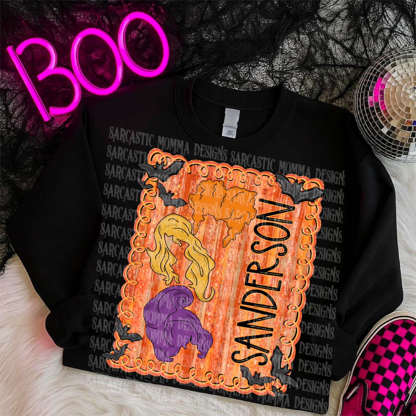 Sandersons Hair Framed PNG File