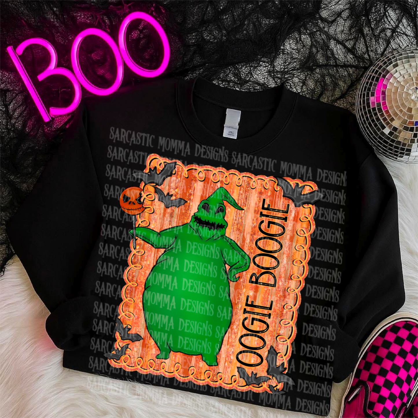 Oogie Boogie Framed PNG File