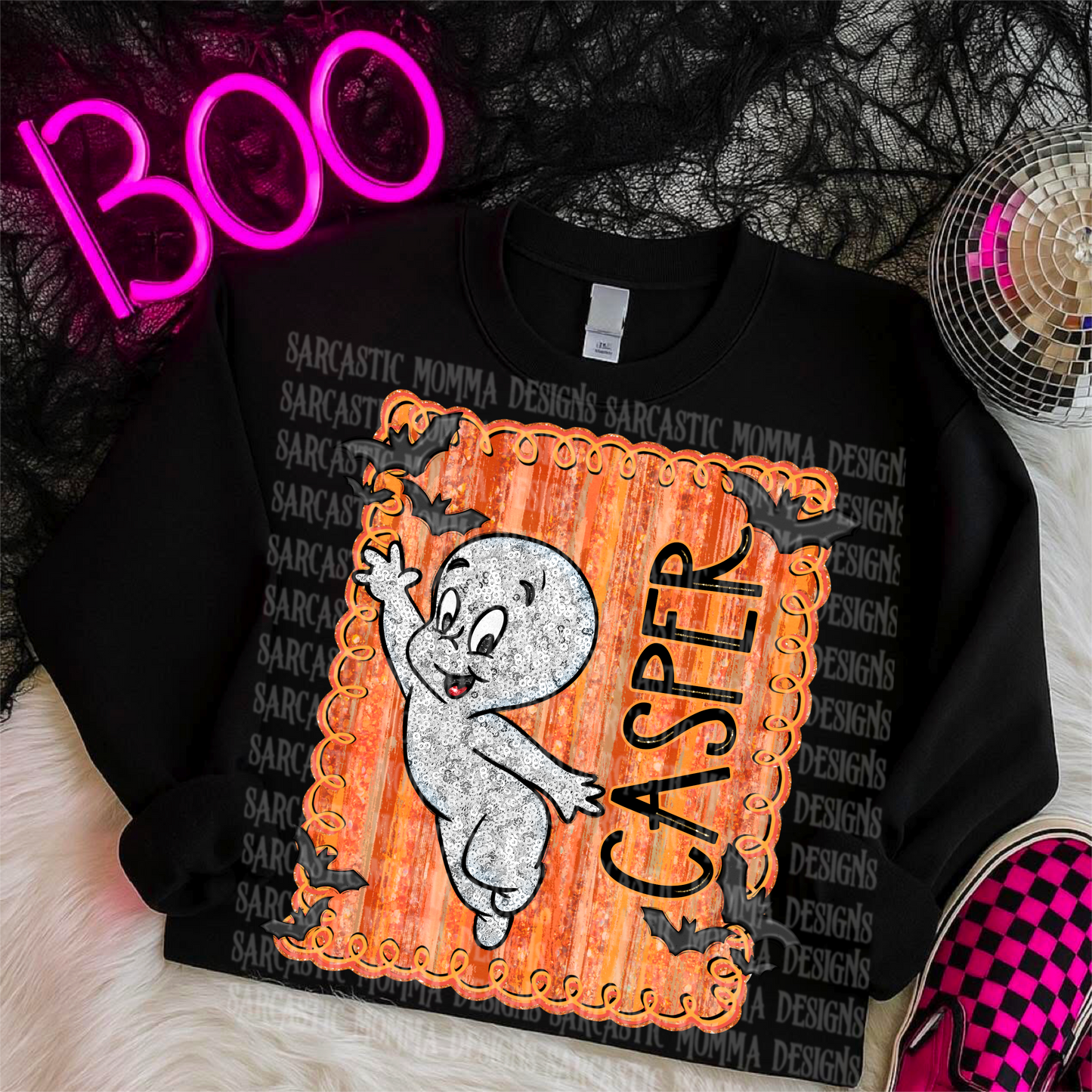 Casper Framed PNG File