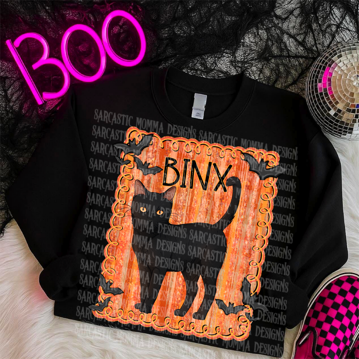 Binx Framed PNG File