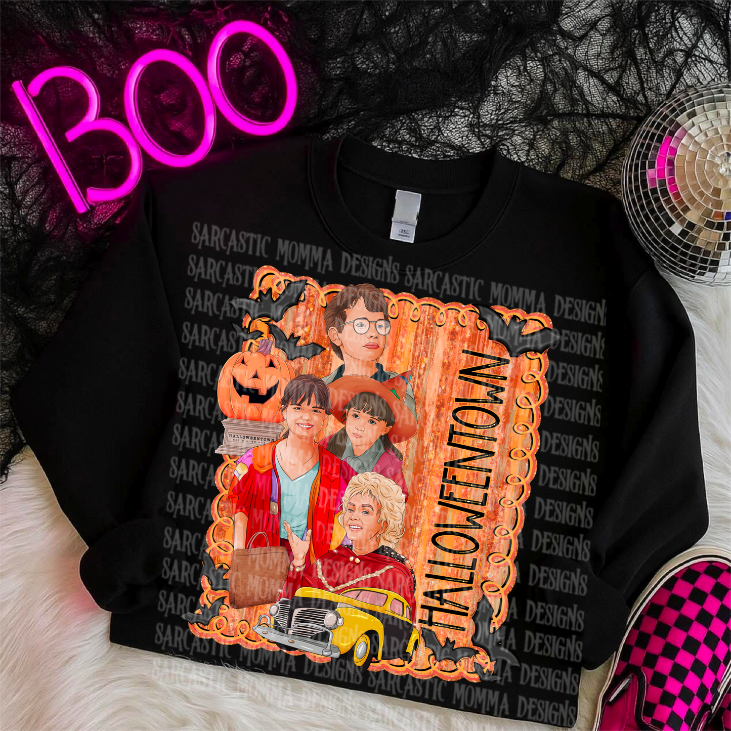 Halloweentown Framed PNG File