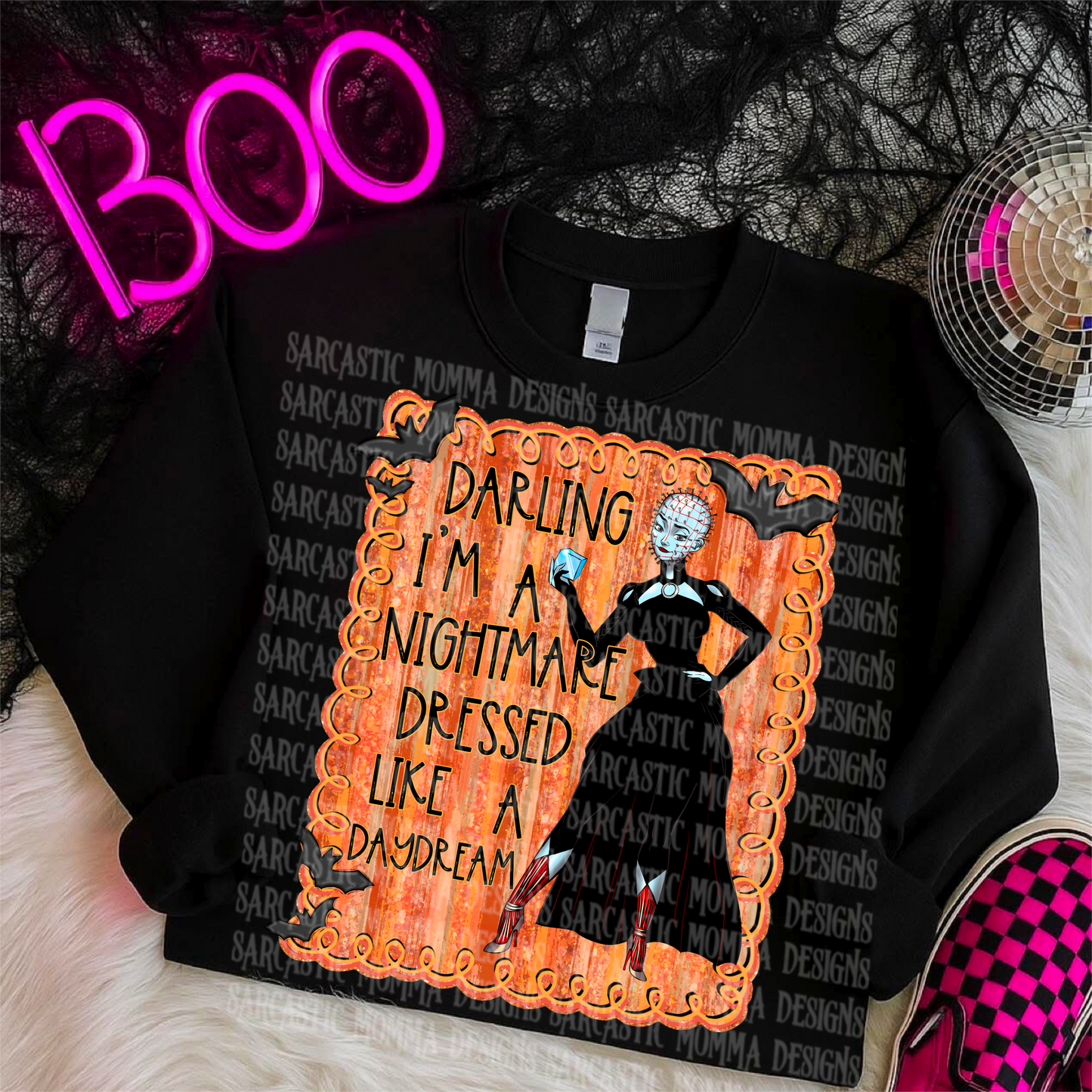 Darling I’m a Nightmare Dressed Like a Daydream Elsa-Pinhead PNG File