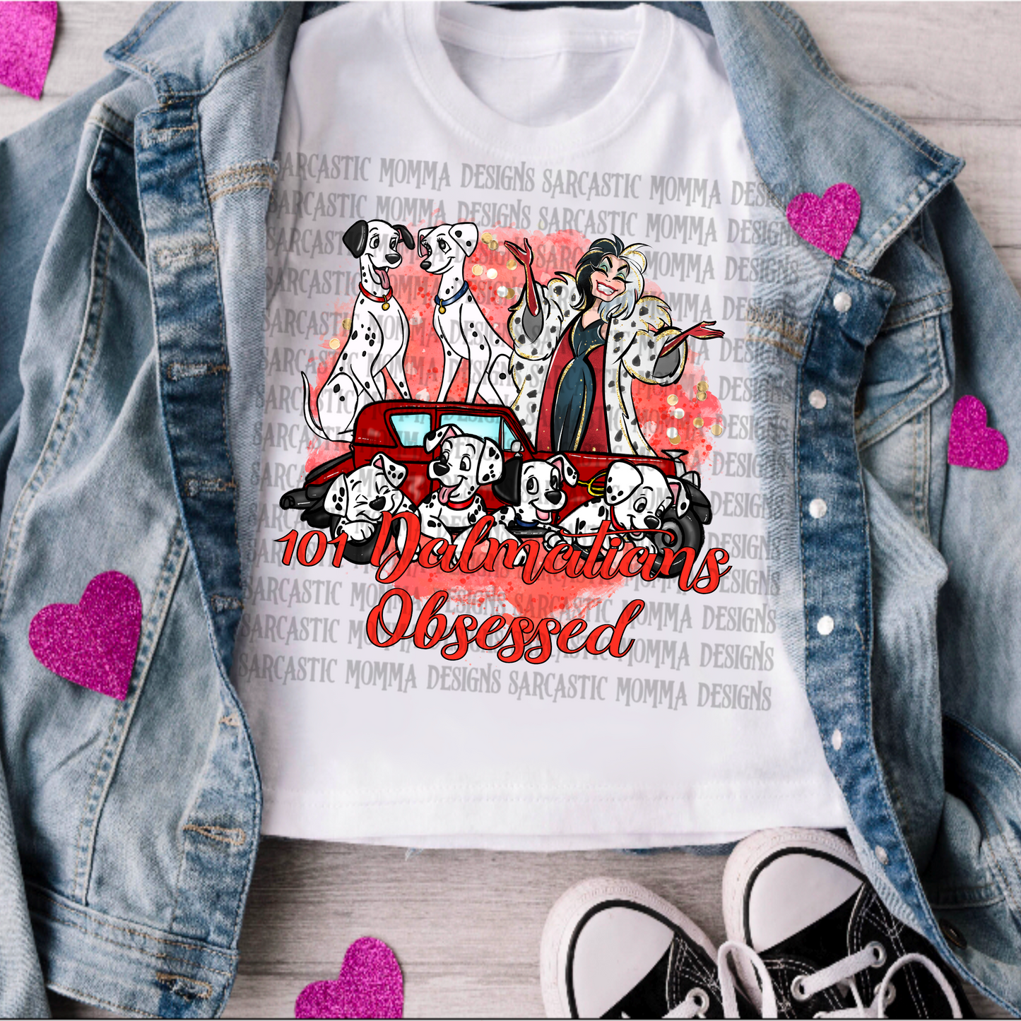 101 Dalmations Obsessed PNG File