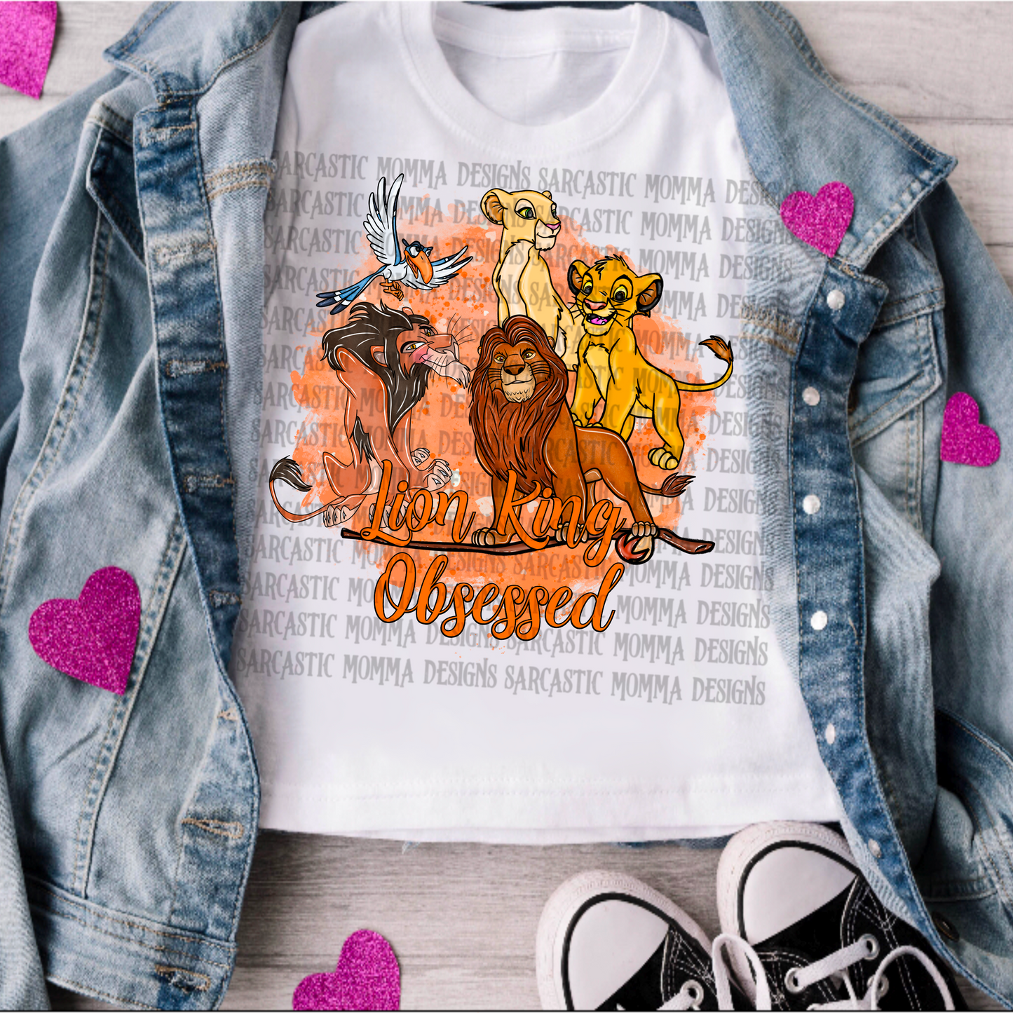 Lion King Obsessed PNG File