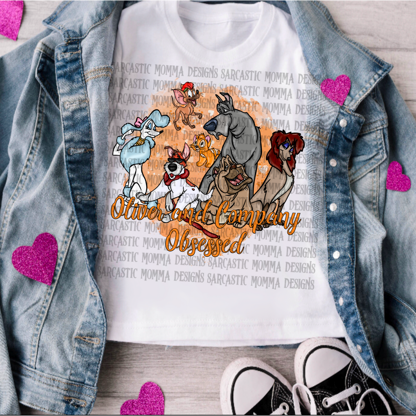 Oliver and Company Obsessed PNG File