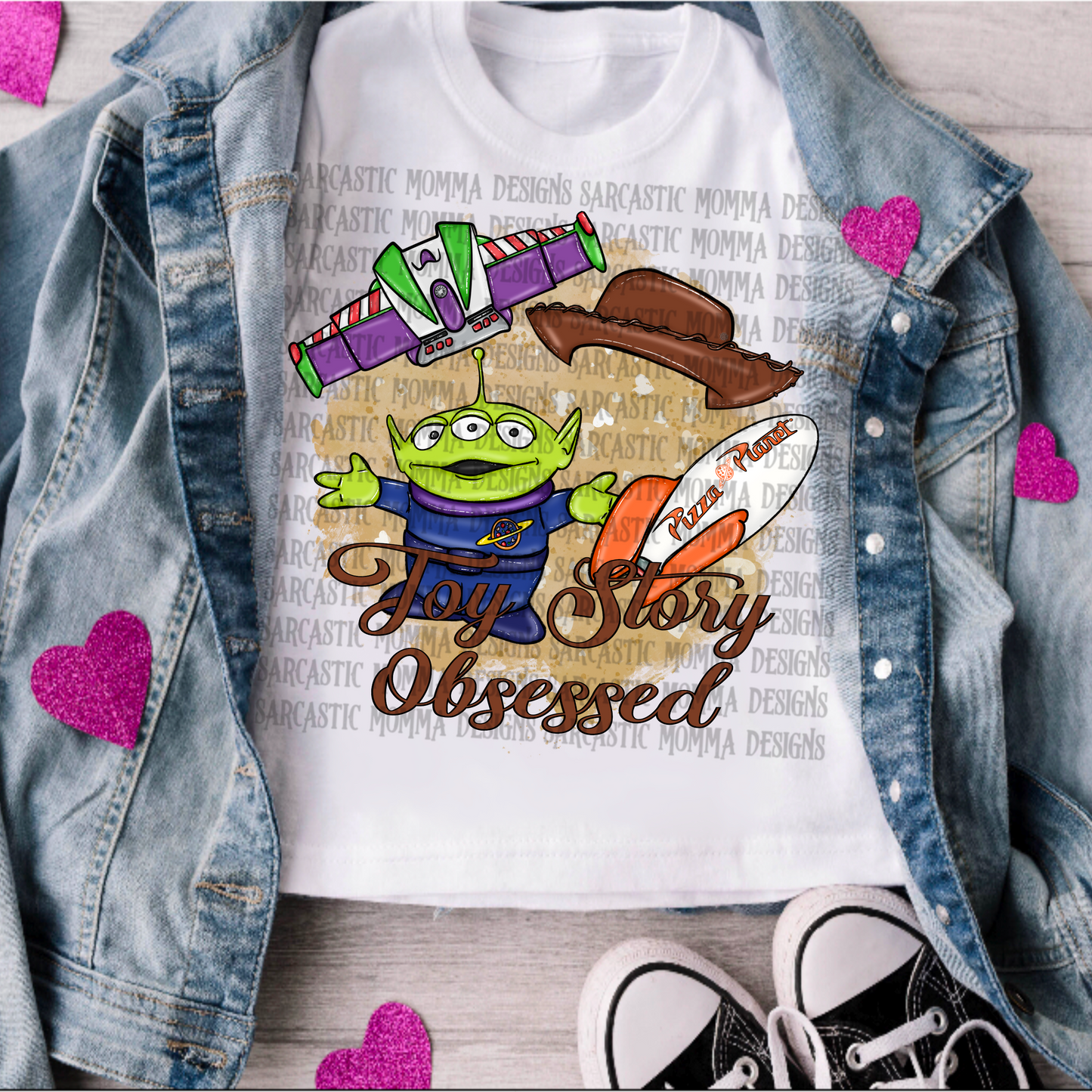 Toy Story Obsessed PNG File