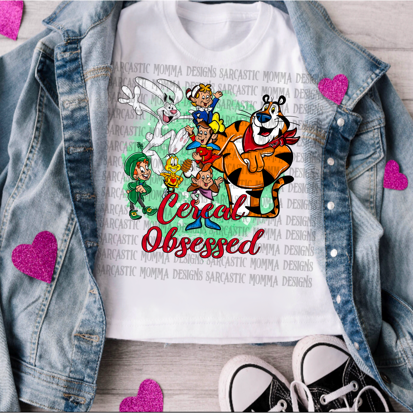 Cereal Obsessed PNG File