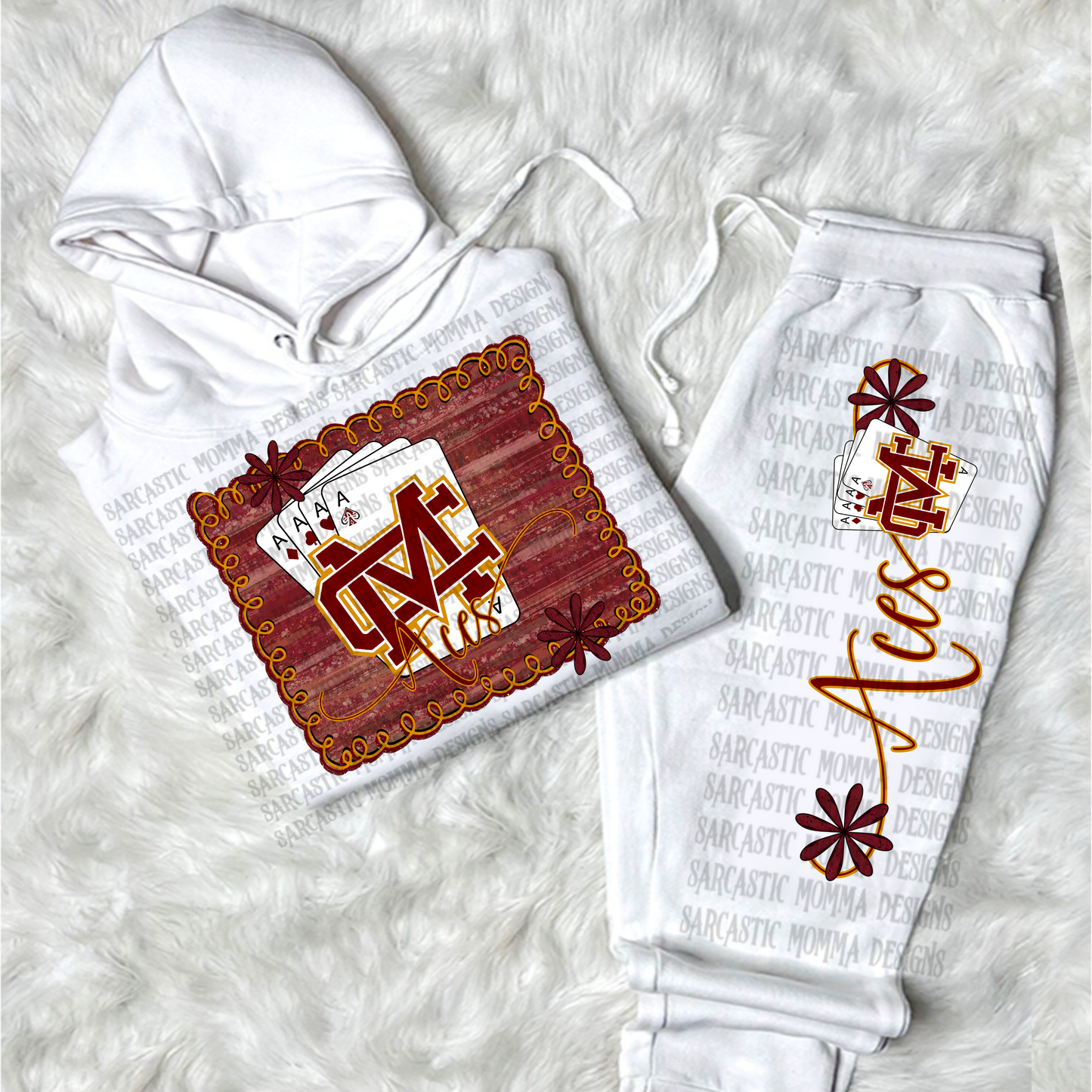 Custom High School Design Framed With Sleeve- 2 PNG Files