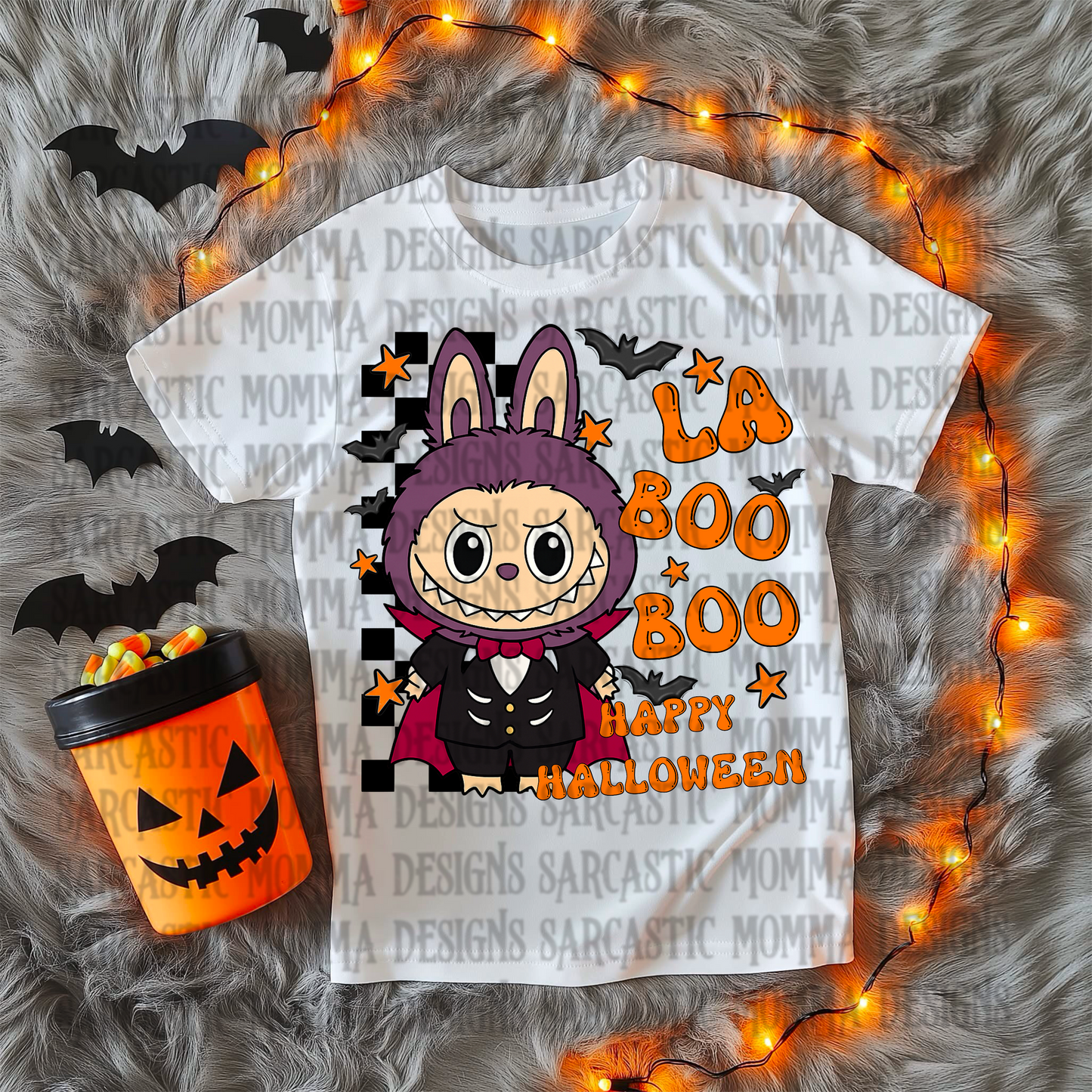LaBooBoo Happy Halloween Vampire PNG File