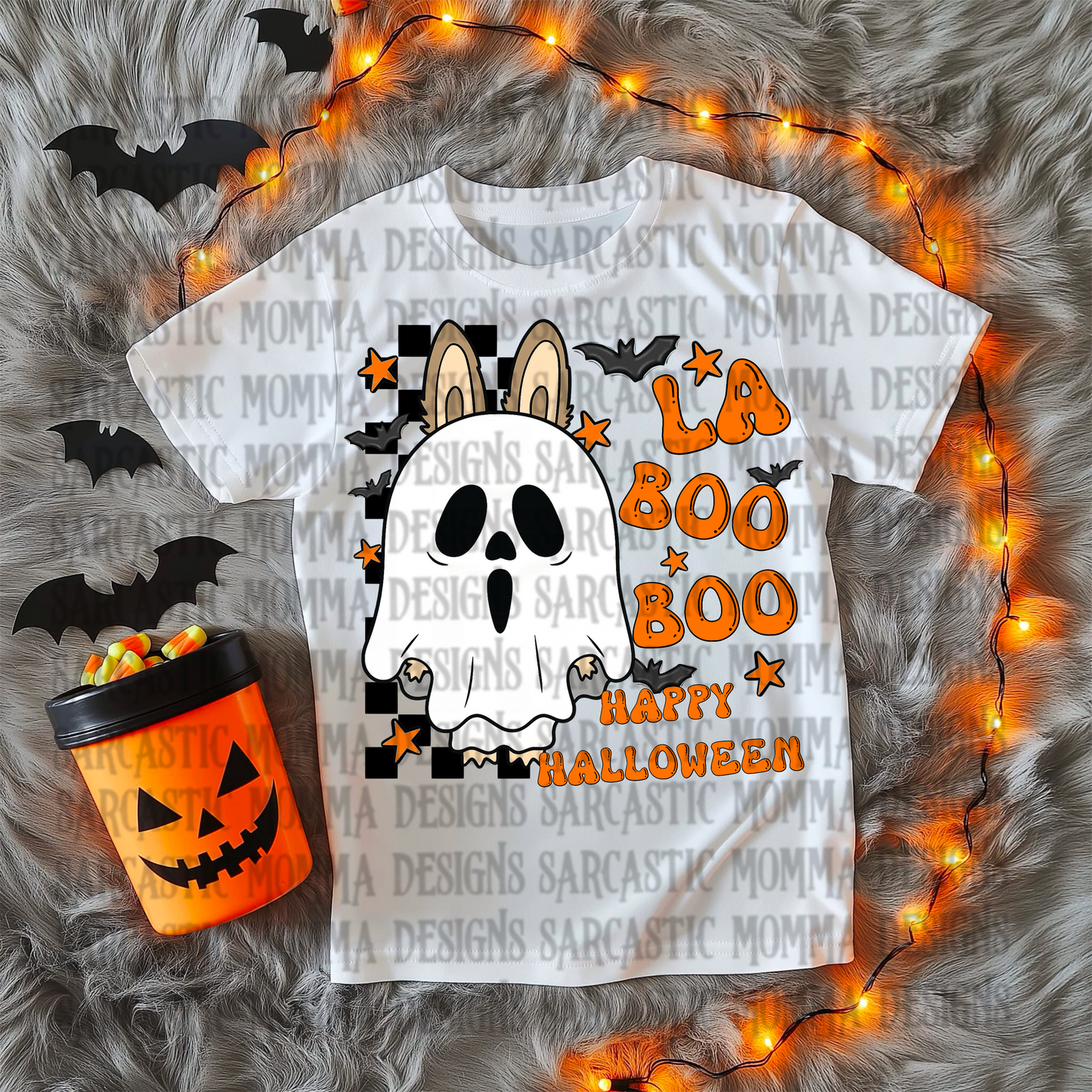 LaBooBoo Happy Halloween Ghost PNG File