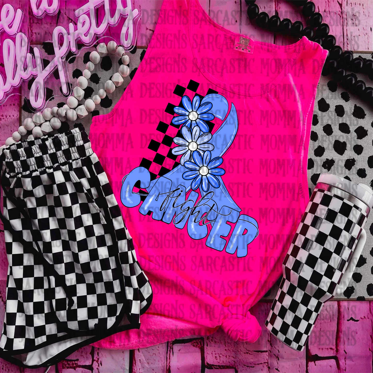 Fight Cancer Blue PNG File