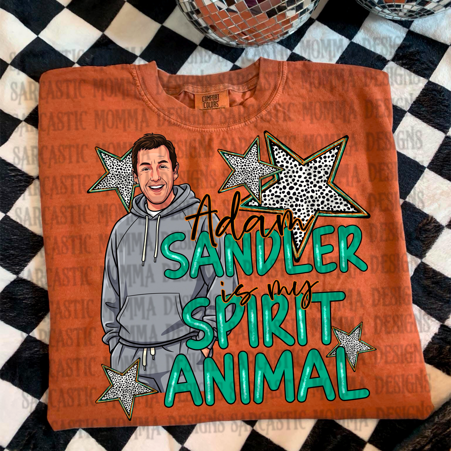 Adam Sandler Is My Spirit Animal PNG File