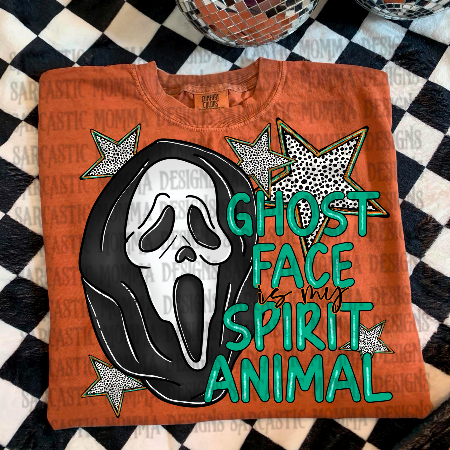 Ghostface Is My Spirit Animal PNG File