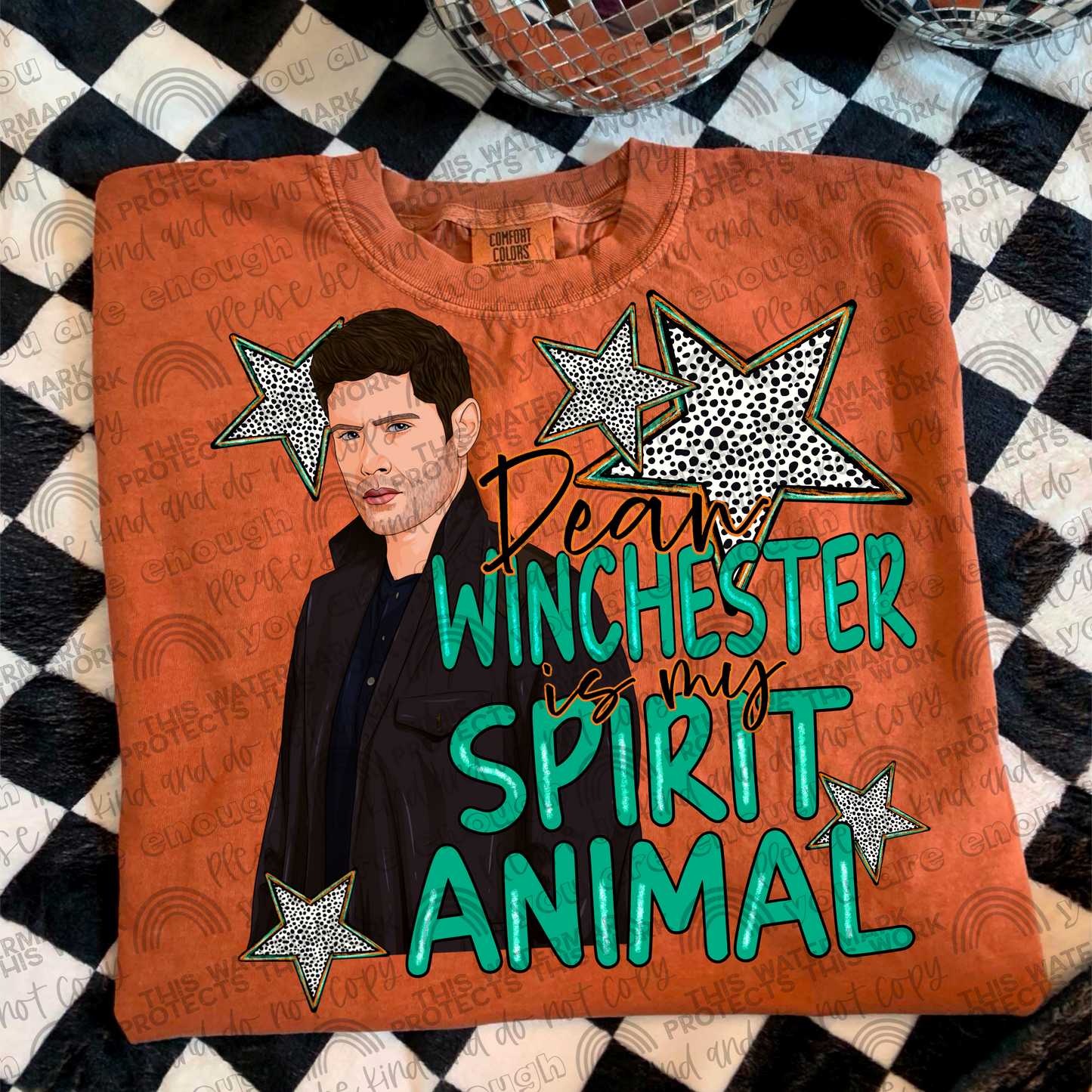 Dean Winchester Is My Spirit Animal PNG File