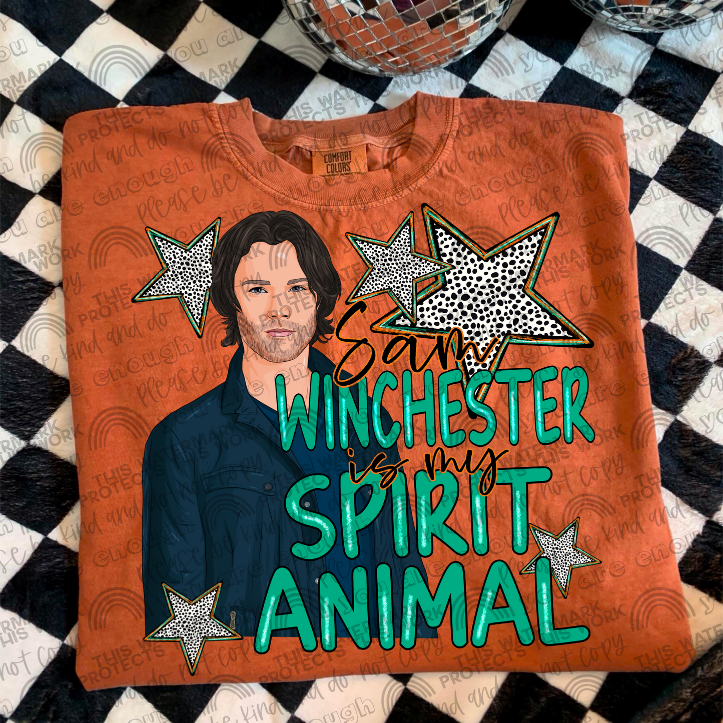 Sam Winchester Is My Spirit Animal PNG File