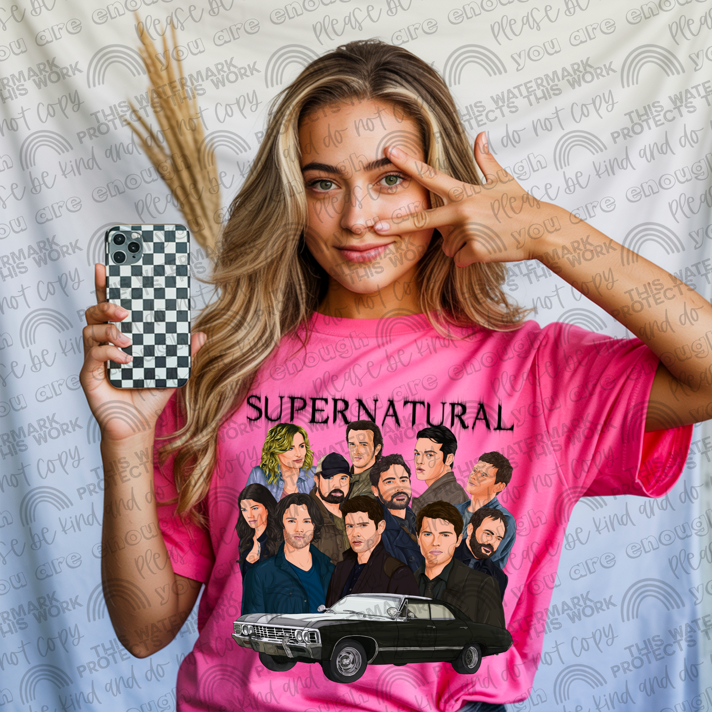 Supernatural Characters PNG File