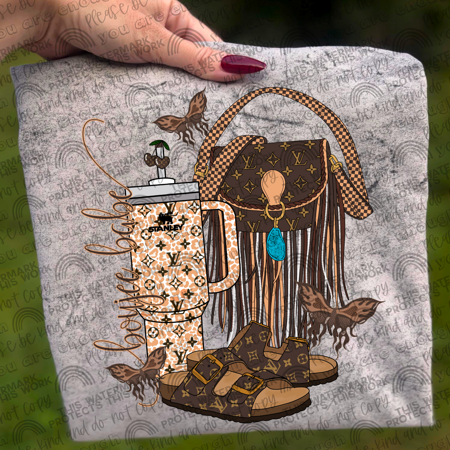 Boujee Babe PNG File