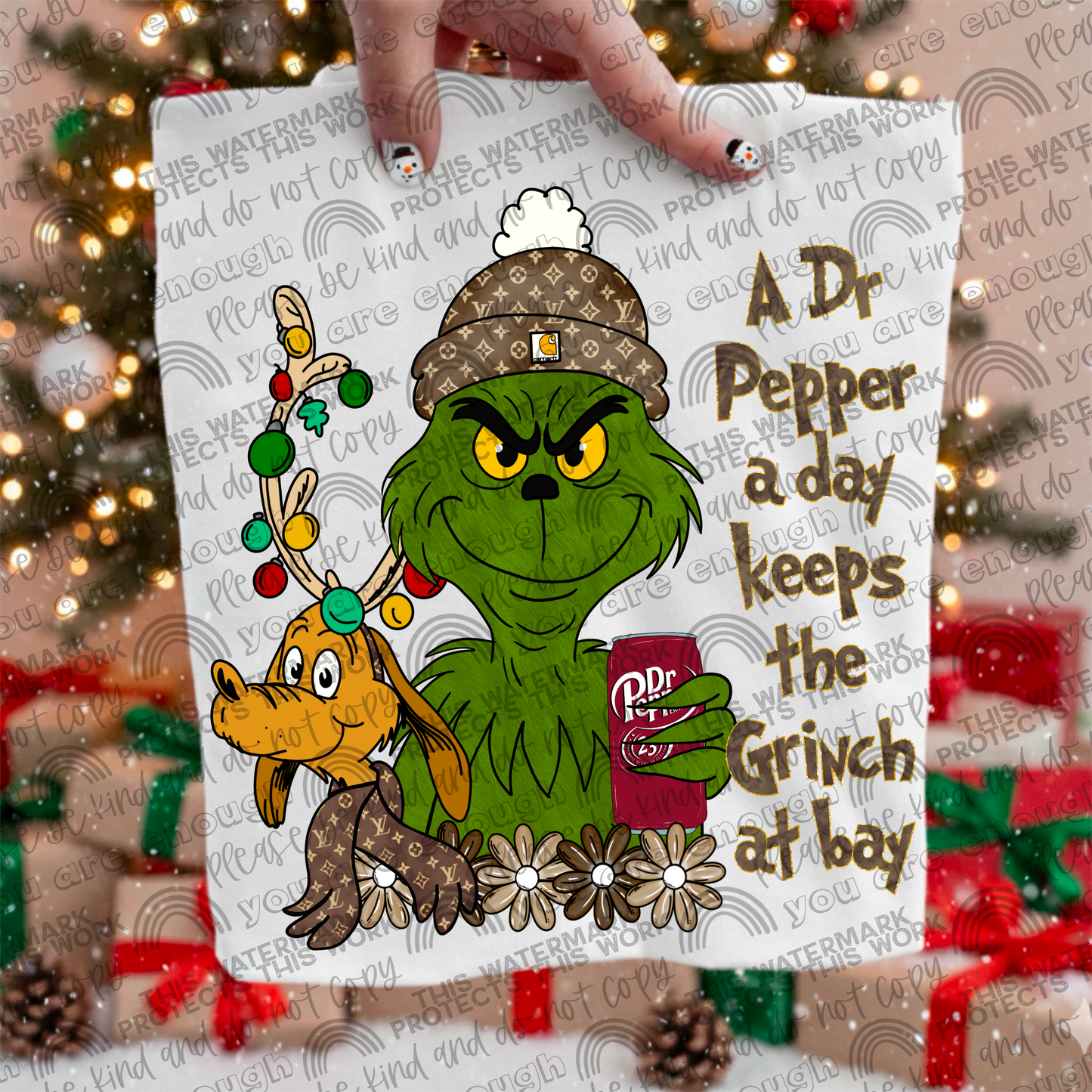 A Dr Pepper A Day Keeps the Green Guy At Bay PNG File