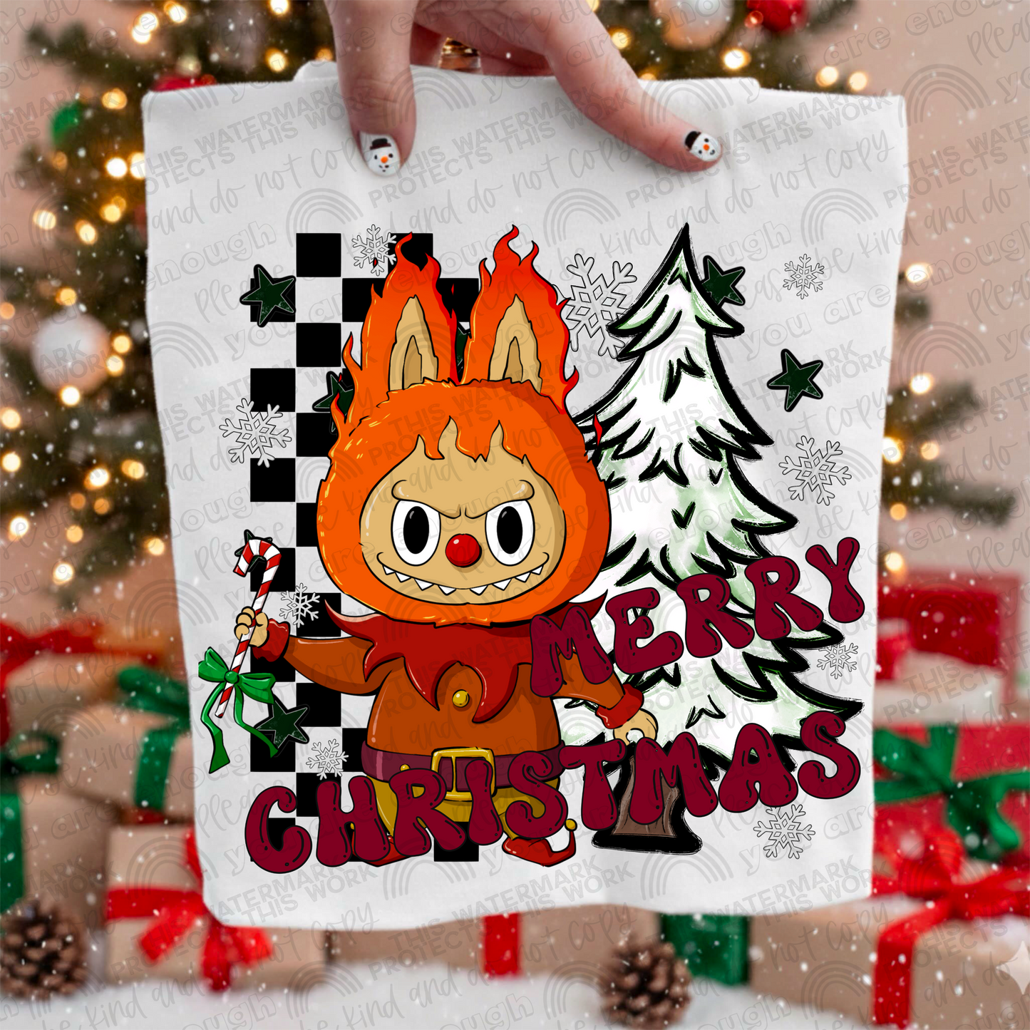 Heat Miser Merry Christmas La Bu Bu PNG File