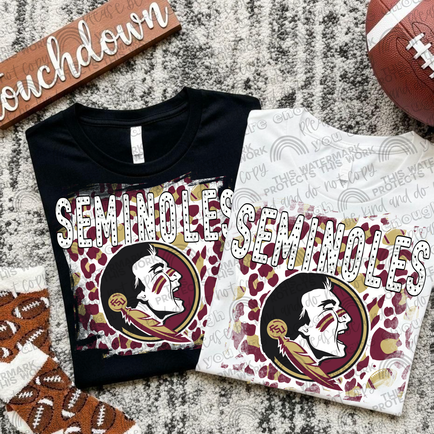 Florida St Seminoles Leopard PNG File