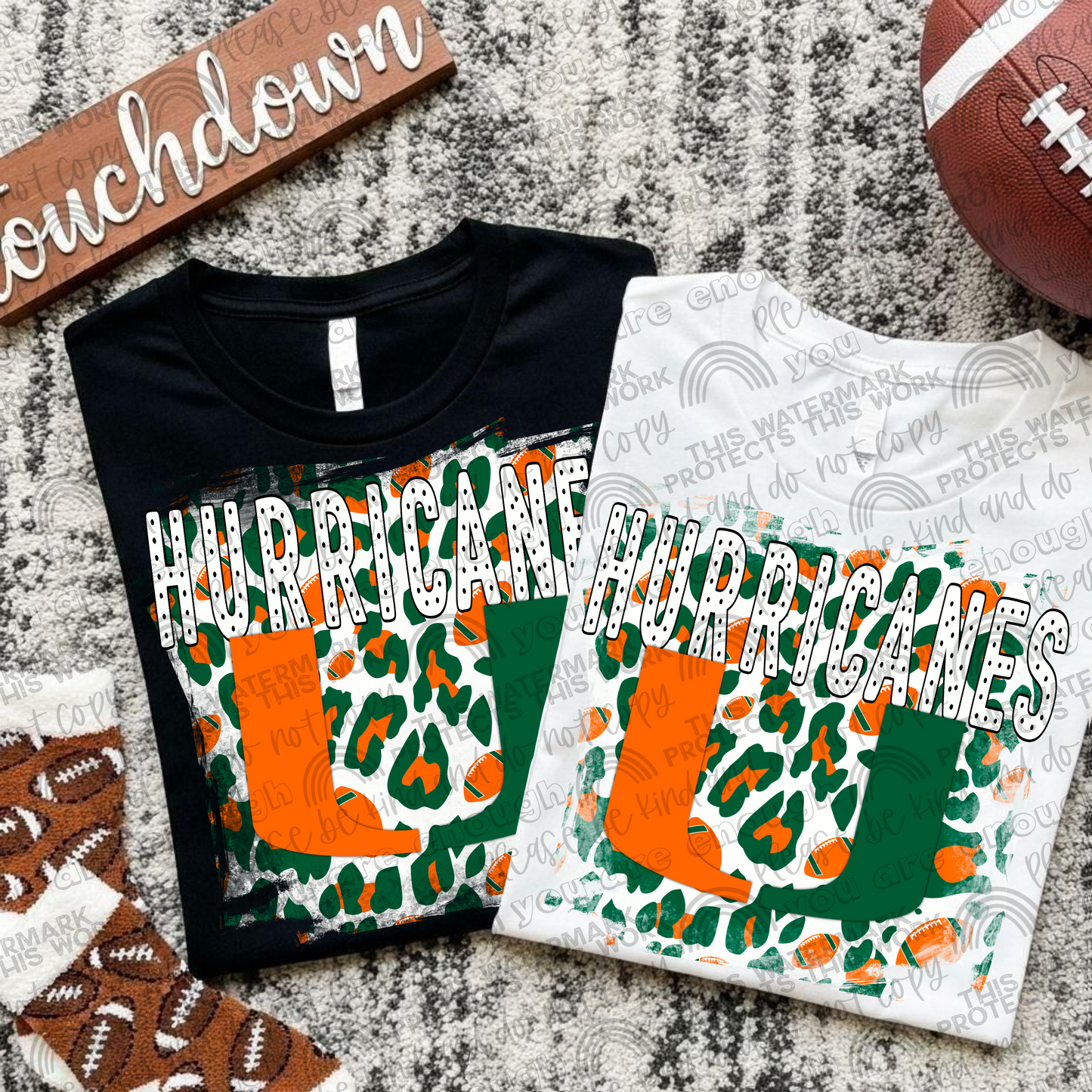 Miami Hurricanes Leopard PNG File