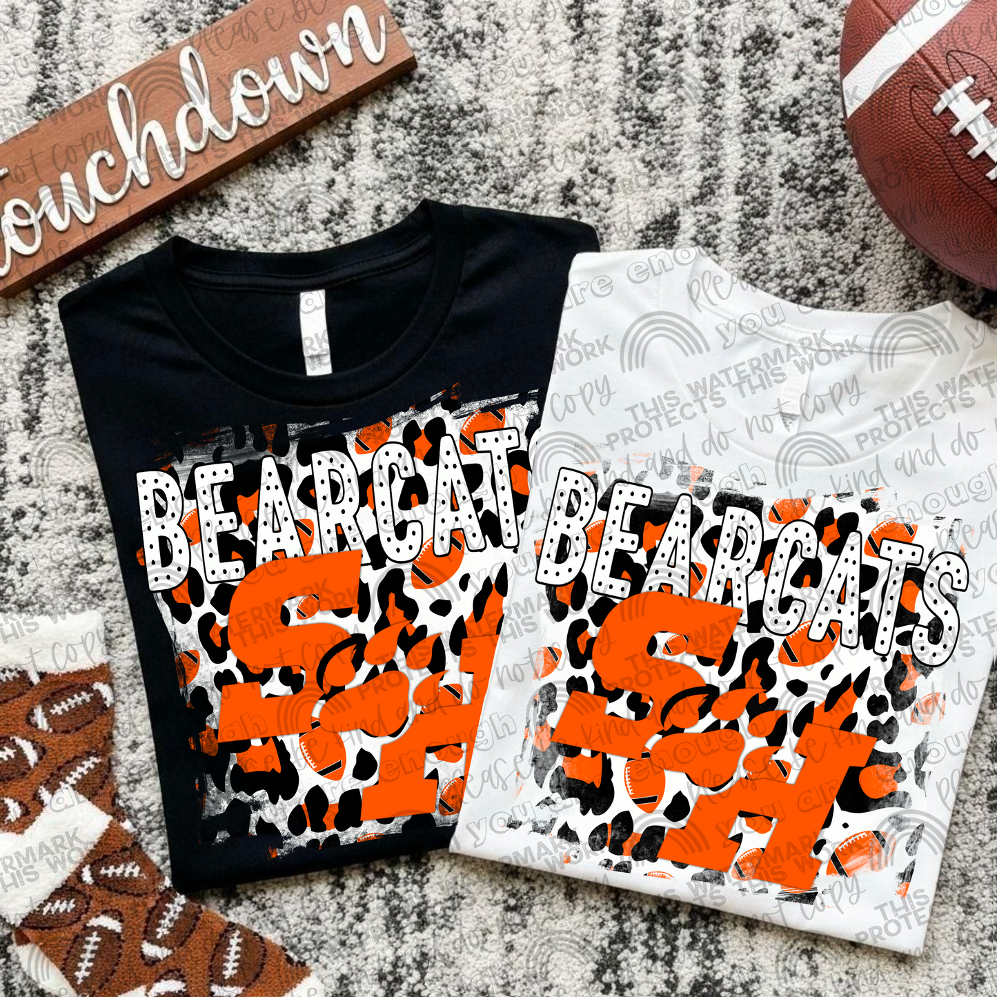 Sam Houston Bearcats Leopard PNG File