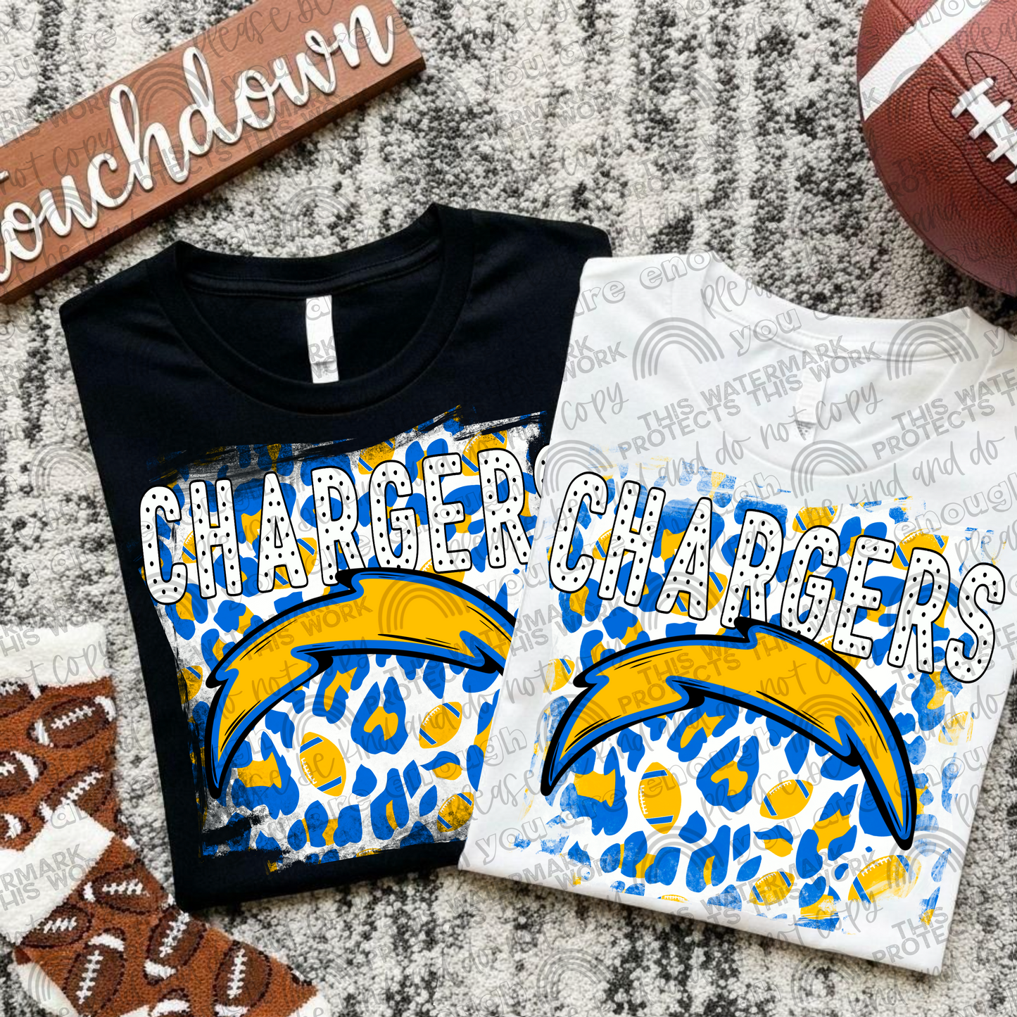 Chargers Leopard PNG File