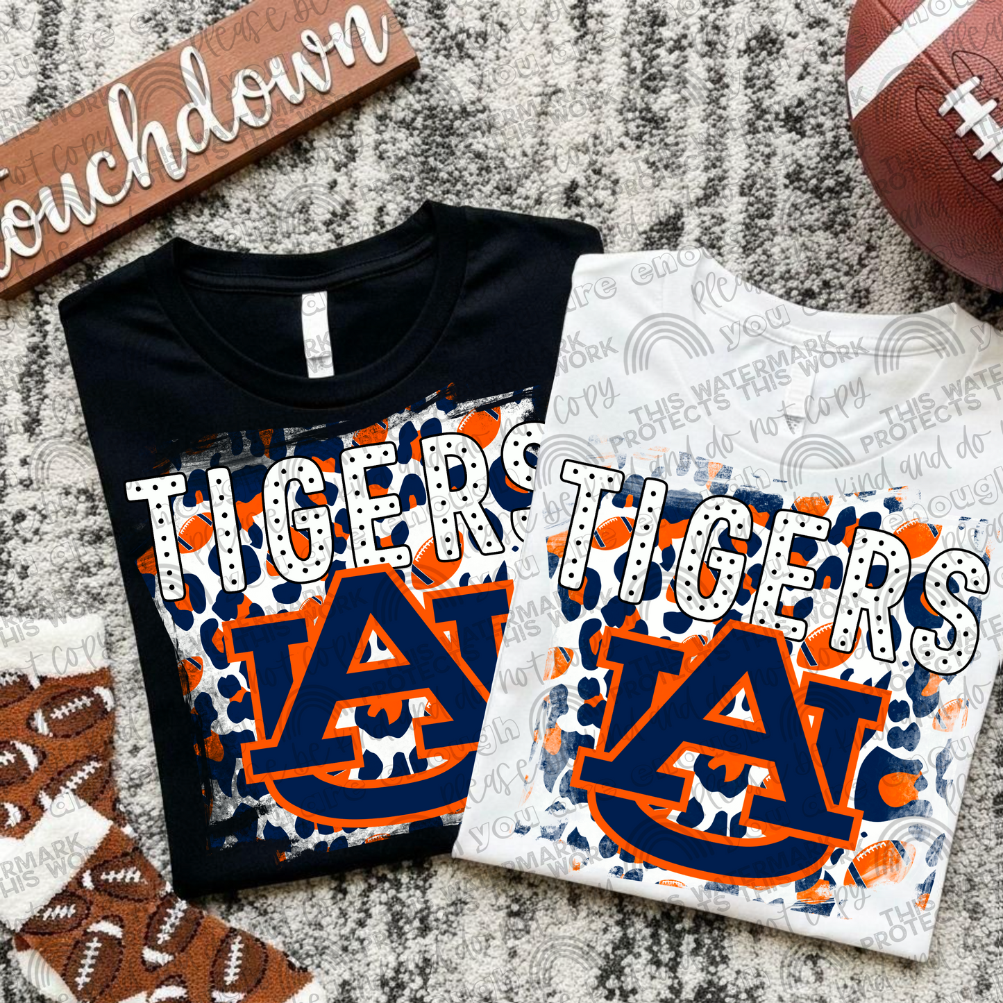Auburn Tigers Leopard PNG File