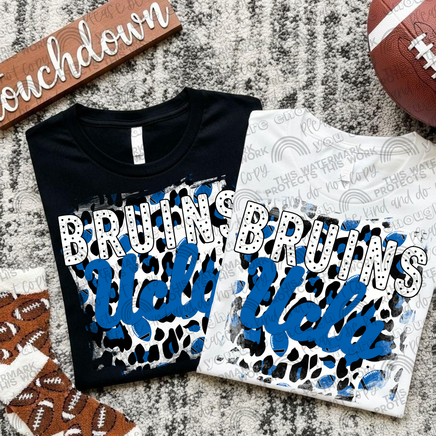 UCLA Bruins Leopard PNG File