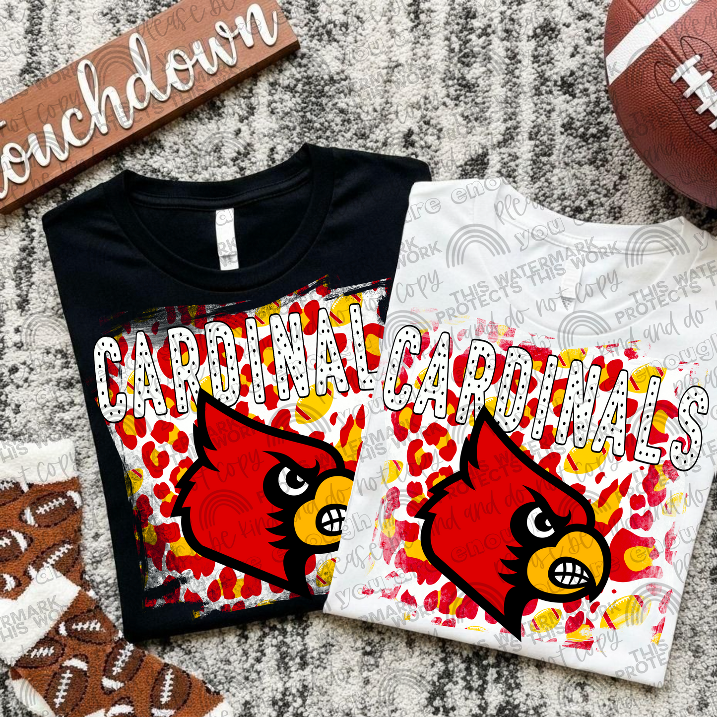 Louisville Cardinals Leopard PNG File